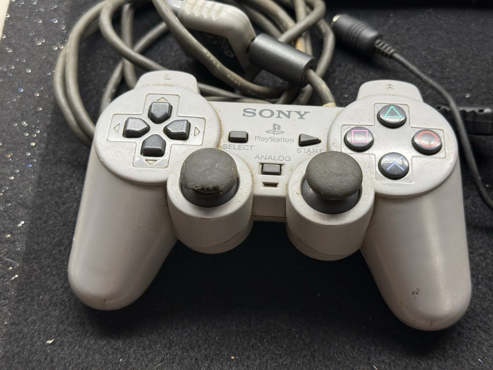 Sony Playstation 1 Console. Grey (SCPH-7501) TESTED + Original Controller PS1
