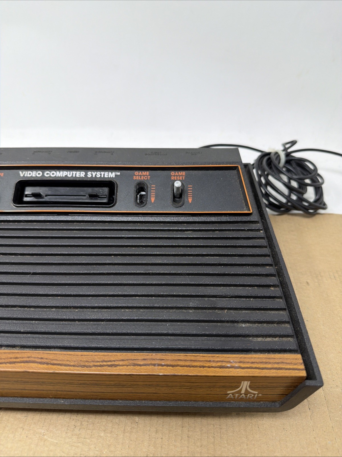 Atari 2600 Video Computer System Model CX-2600 A – Console Only PARTS/UNTESTED