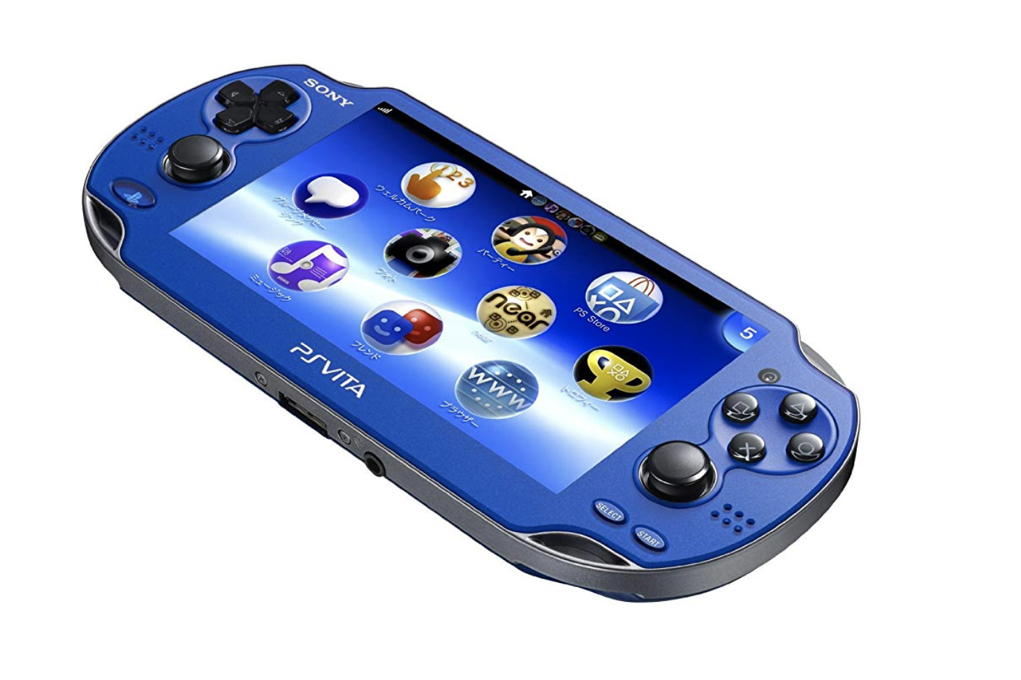 PS Vita Sapphire Blue PCH 1000 ZA04 Console only PSV Fat [H]