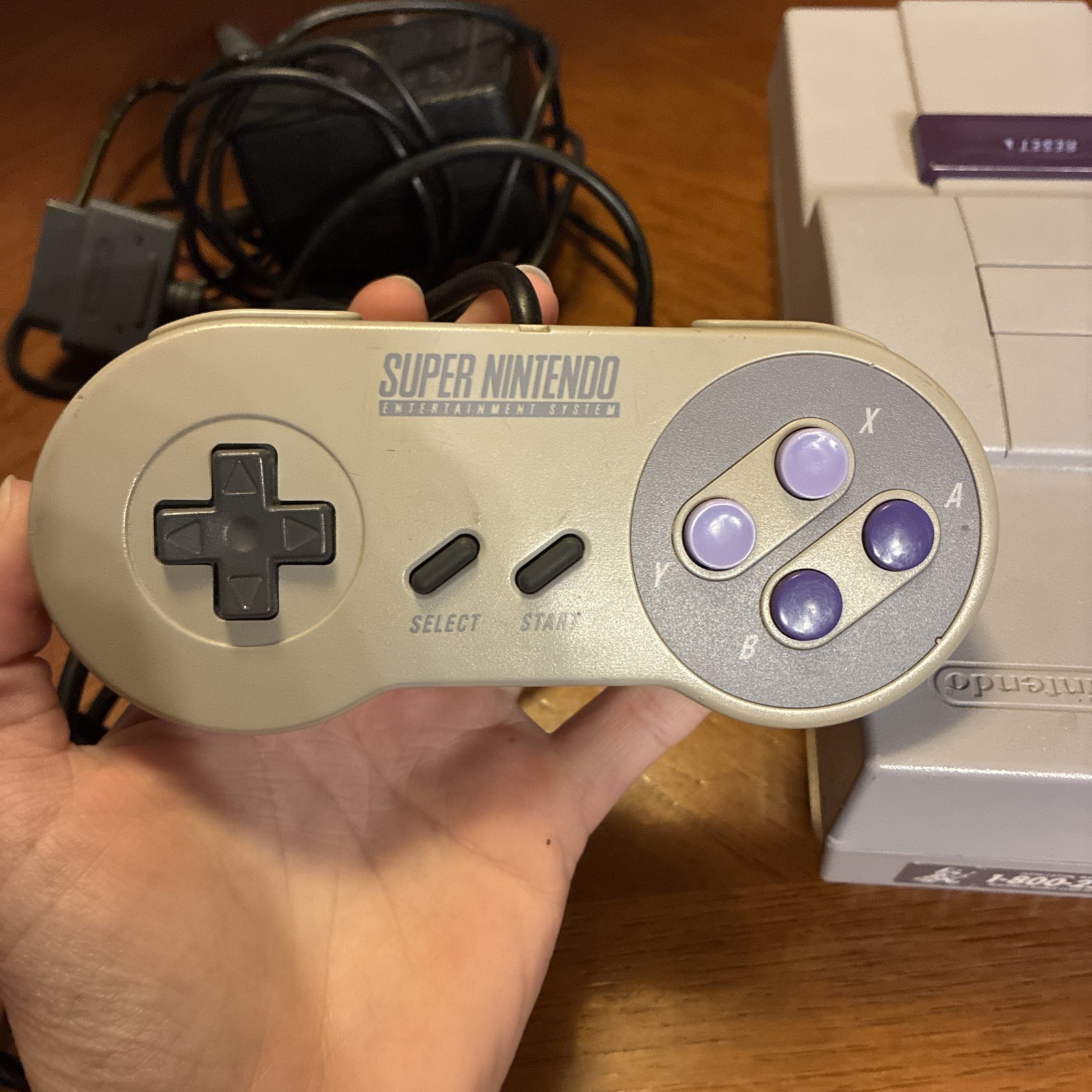 Nintendo SNES Home Console – Gray