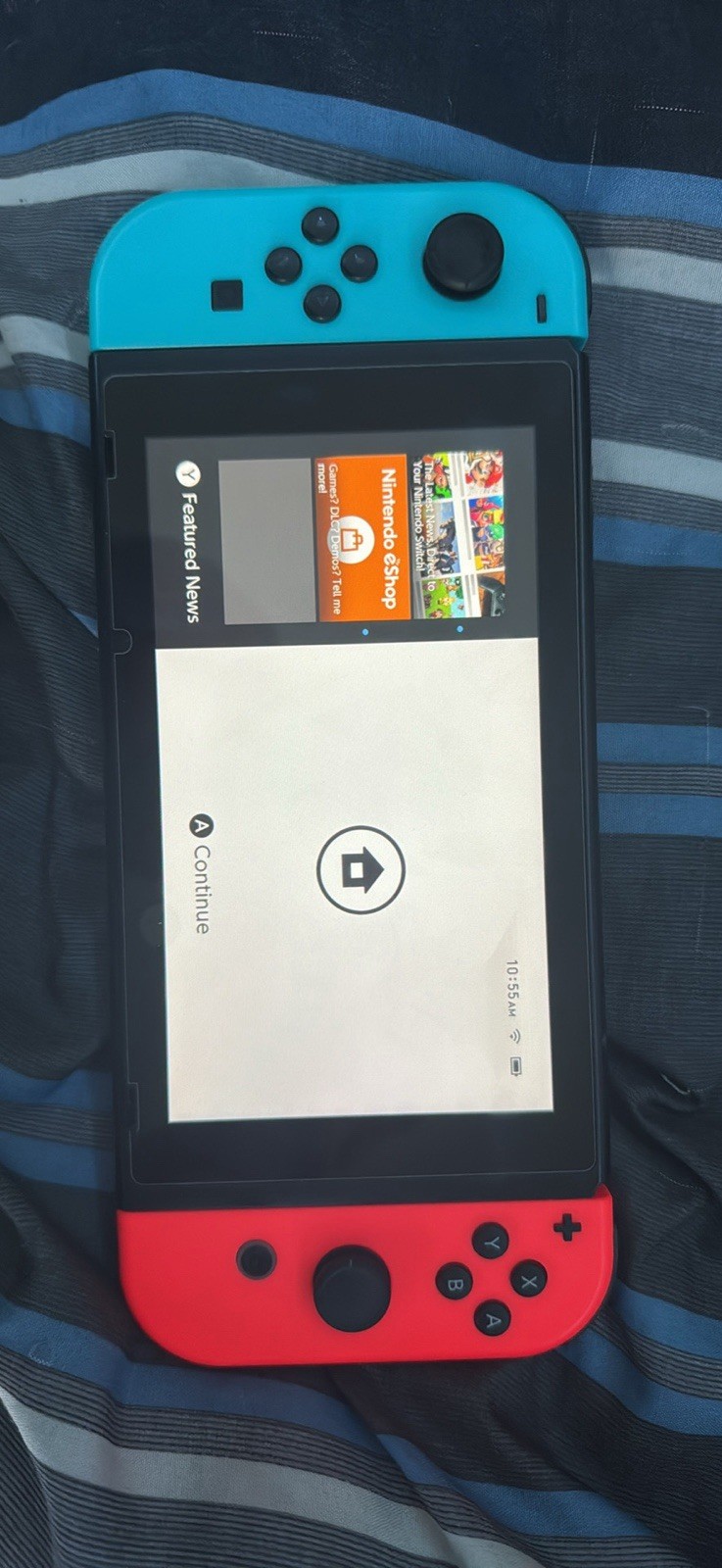 Nintendo Switch HAC-001 Black Blue Red Handheld Console Wi-Fi Capability