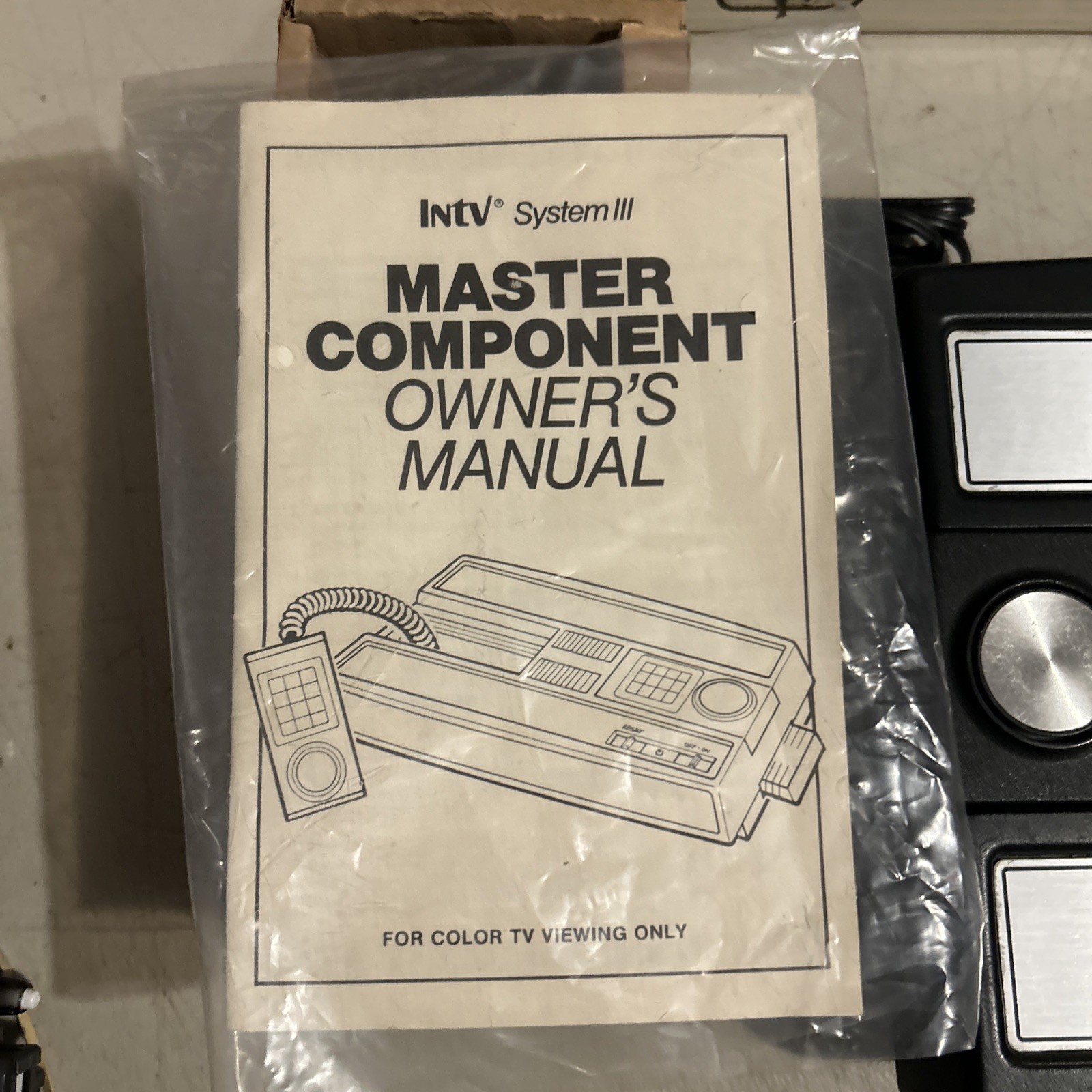 Intelllivision Super Pro System Console & Box Untested Incomplete Read As Is