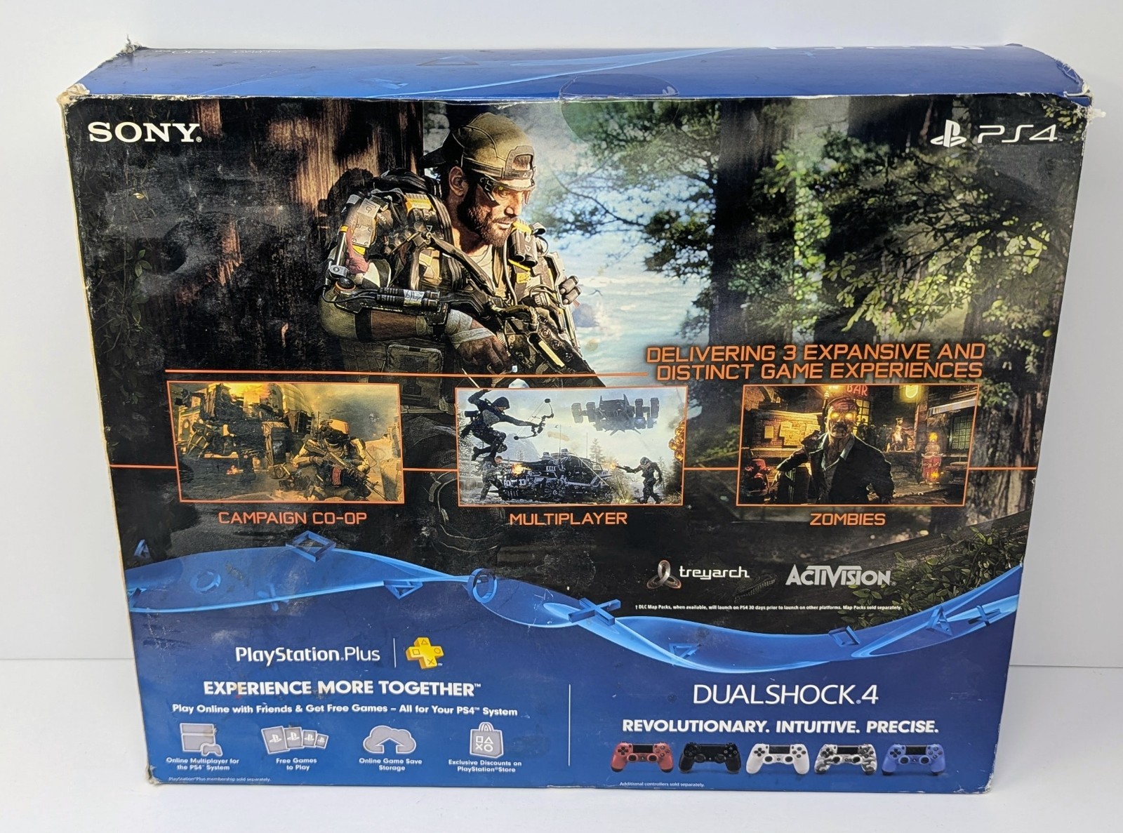 PlayStation 4 PS4 Call of Duty Black Ops III Jet Black Console w Box & 4 Games!