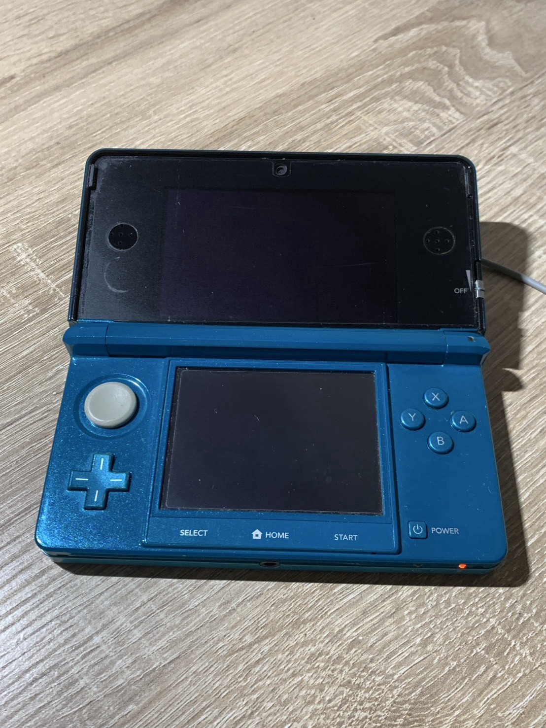 2524 Nintendo 3DS Aqua Blue Very Good TESTED