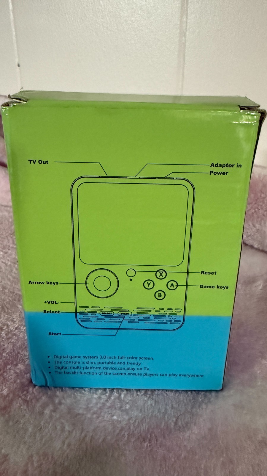 G5 Game Box Handheld Player 3.0″ Screen 500 Games Built-In Retro – Brand New