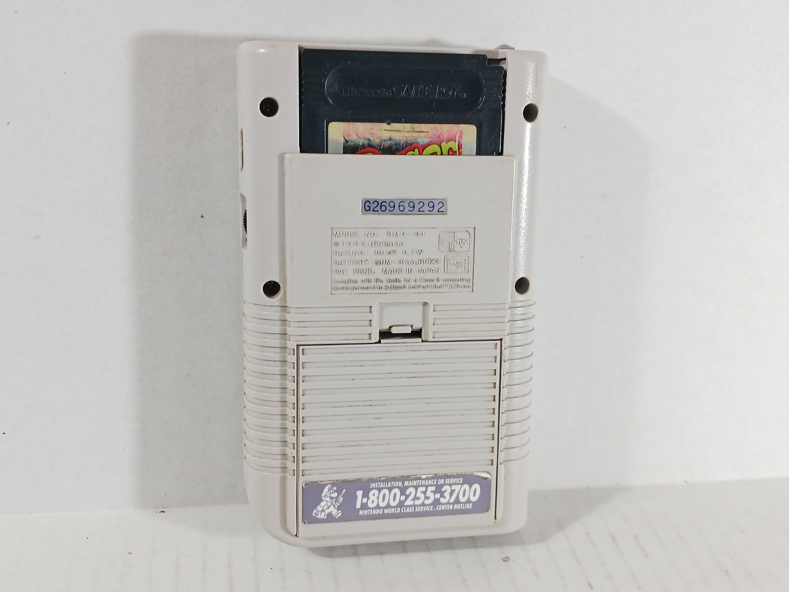 Nintendo GameBoy DMG Complete With Box Original Tested CIB Box Manual Game Boy