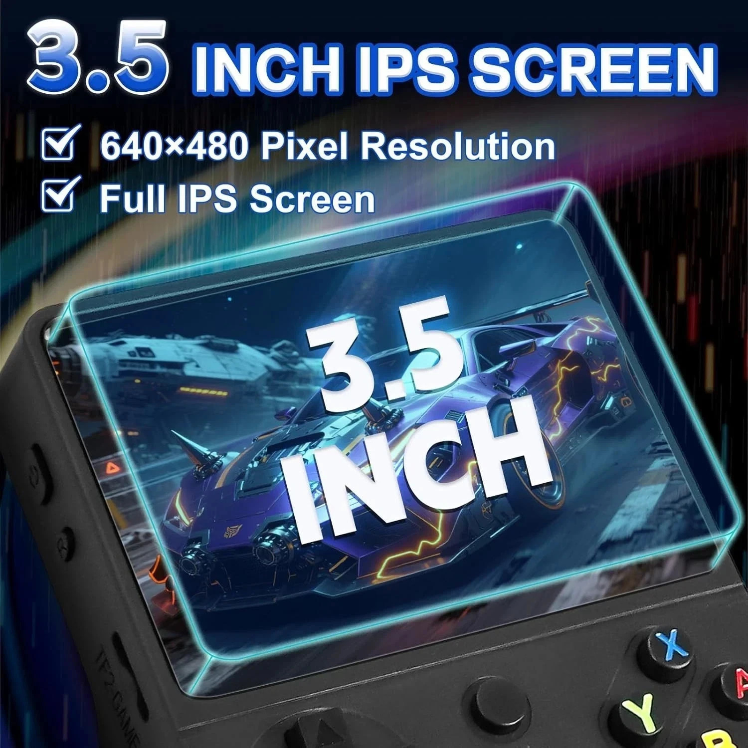 RG36 PRO Retro Handheld Game Console Open Source System, 3.5″ IPS Screen 64G TF