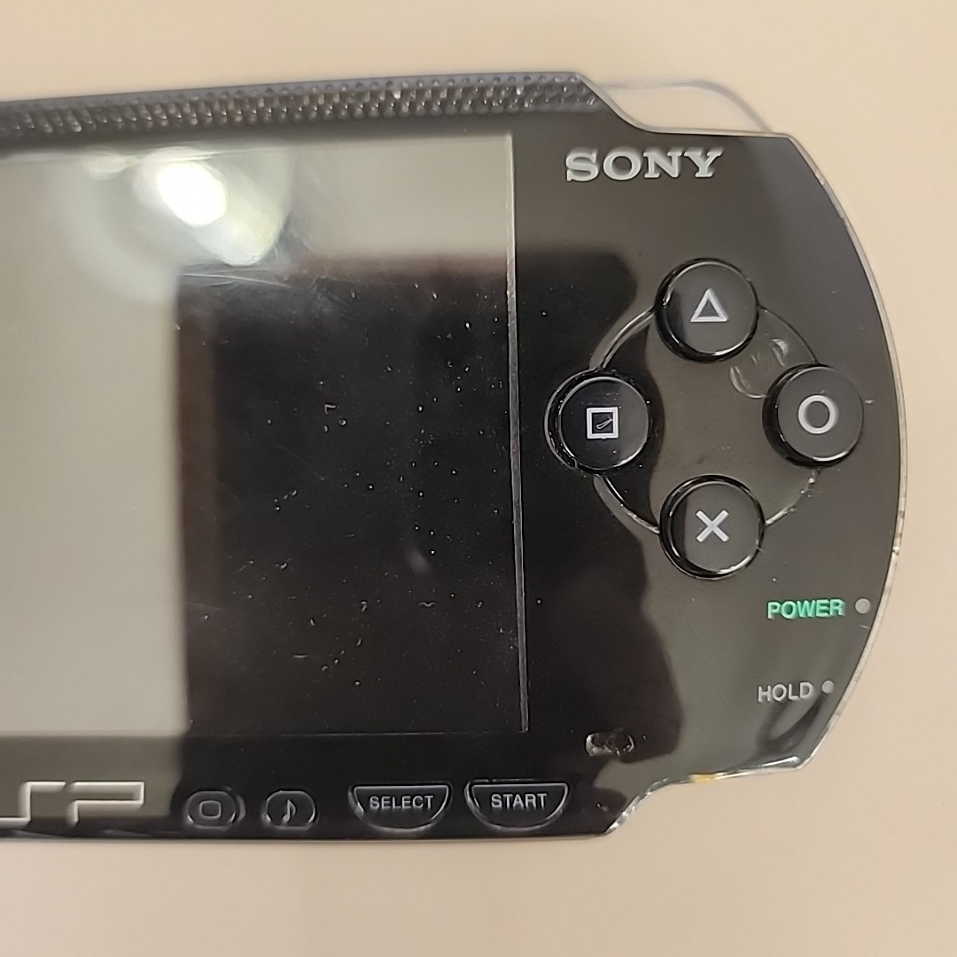 Sony PSP-1001 Bundle, Charger, Battery, Socom 2 Untold Legends Soccer Regoku