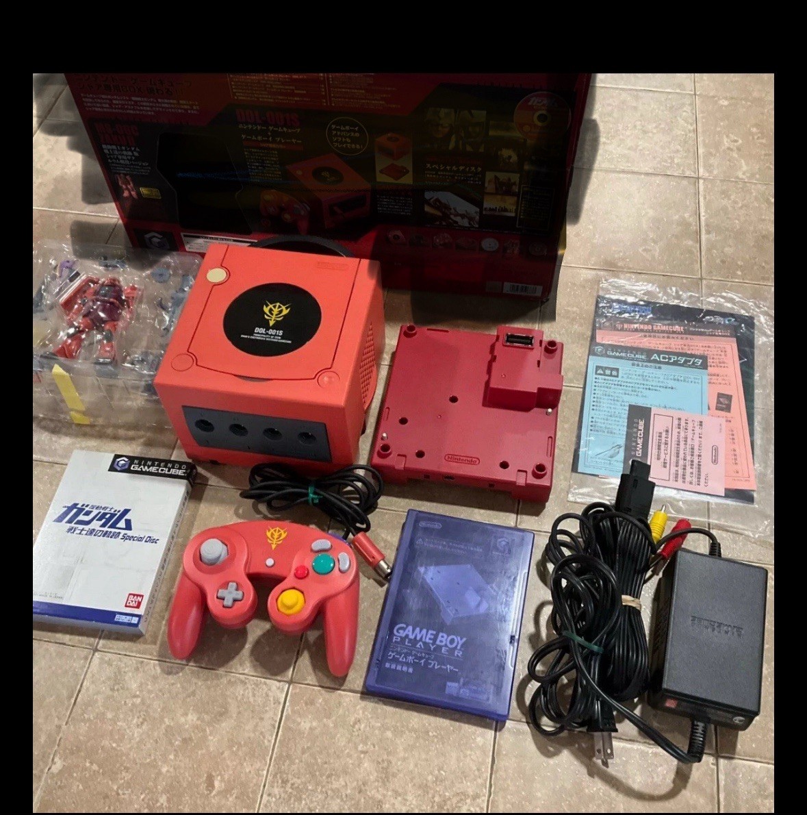 Nintendo Gamecube Char’s Customized DOL-001 Non-Boxed NTSC-J /US Region GUNDAM Z