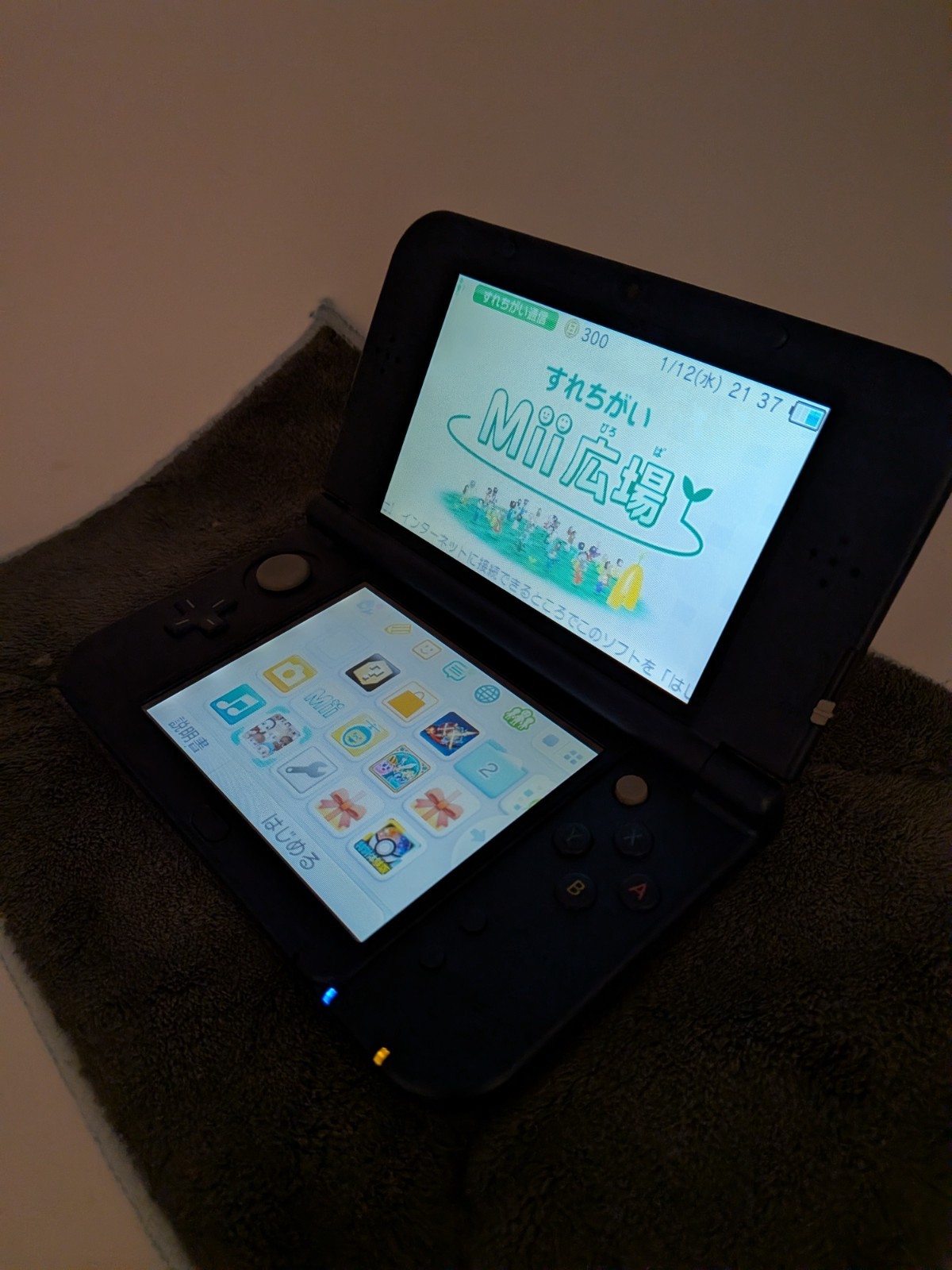 【Excellent5】Nintendo NEW 3DS LL XL Blue Handheld Used Game Console From Japan