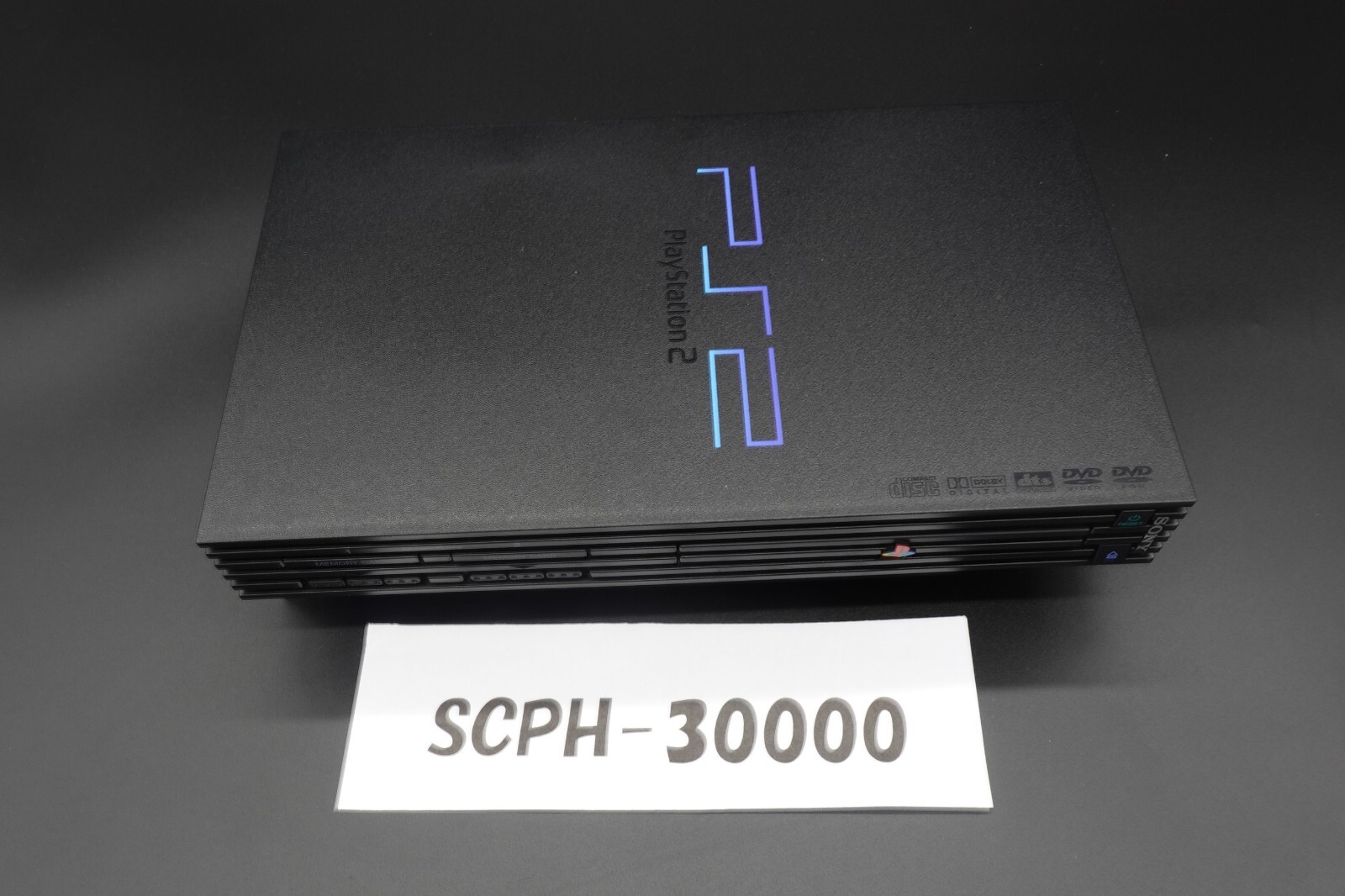 Sony PlayStation2 PS2 black SCPH-30000 Console controller Cable Working NTSC-J