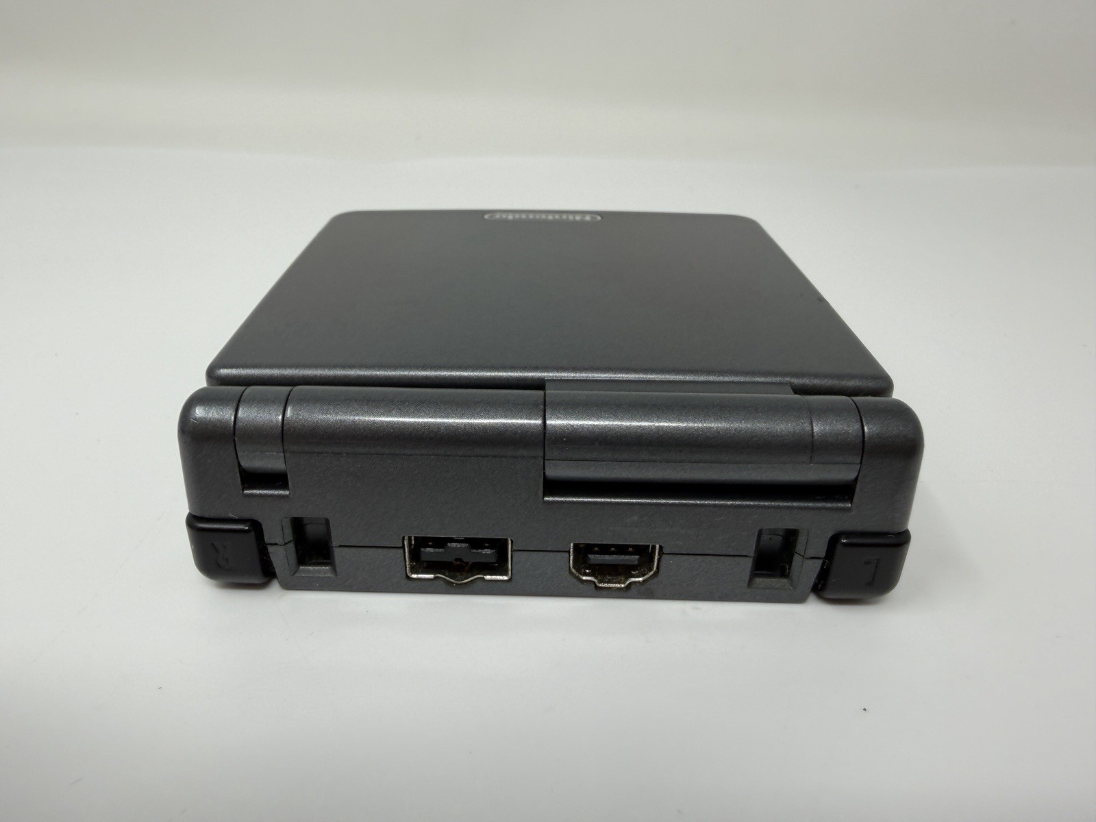 Nintendo Game Boy Advance SP Graphite Black System AGS-101 Brighter Screen Nice!