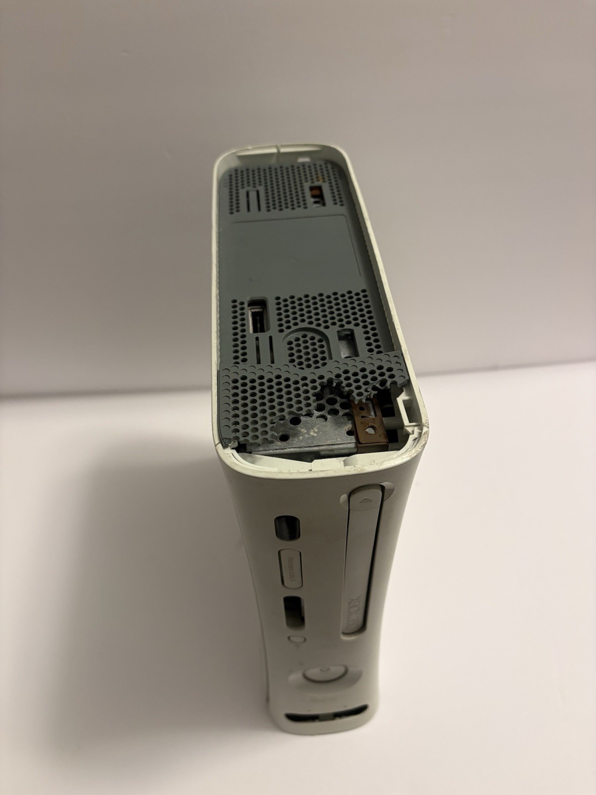 Microsoft Xbox 360 Core Model White System Console Only For PARTS REPAIR Only