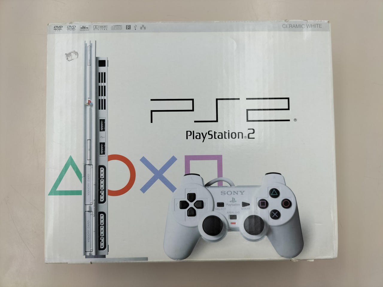 SONY PlayStation 2 PS2 Slim Japanese Console SCPH-77000 Ceramic White Official