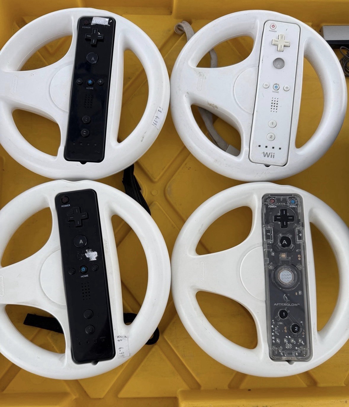 Nintendo Wii Mario Kart Bundle Black Console (NTSC-U/C (US/CA))