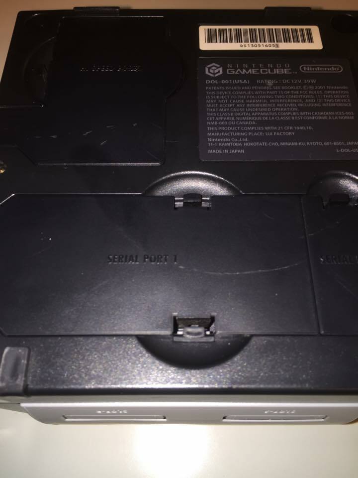Nintendo GameCube Console System Black Bundle W/ Official Nintendo Controller