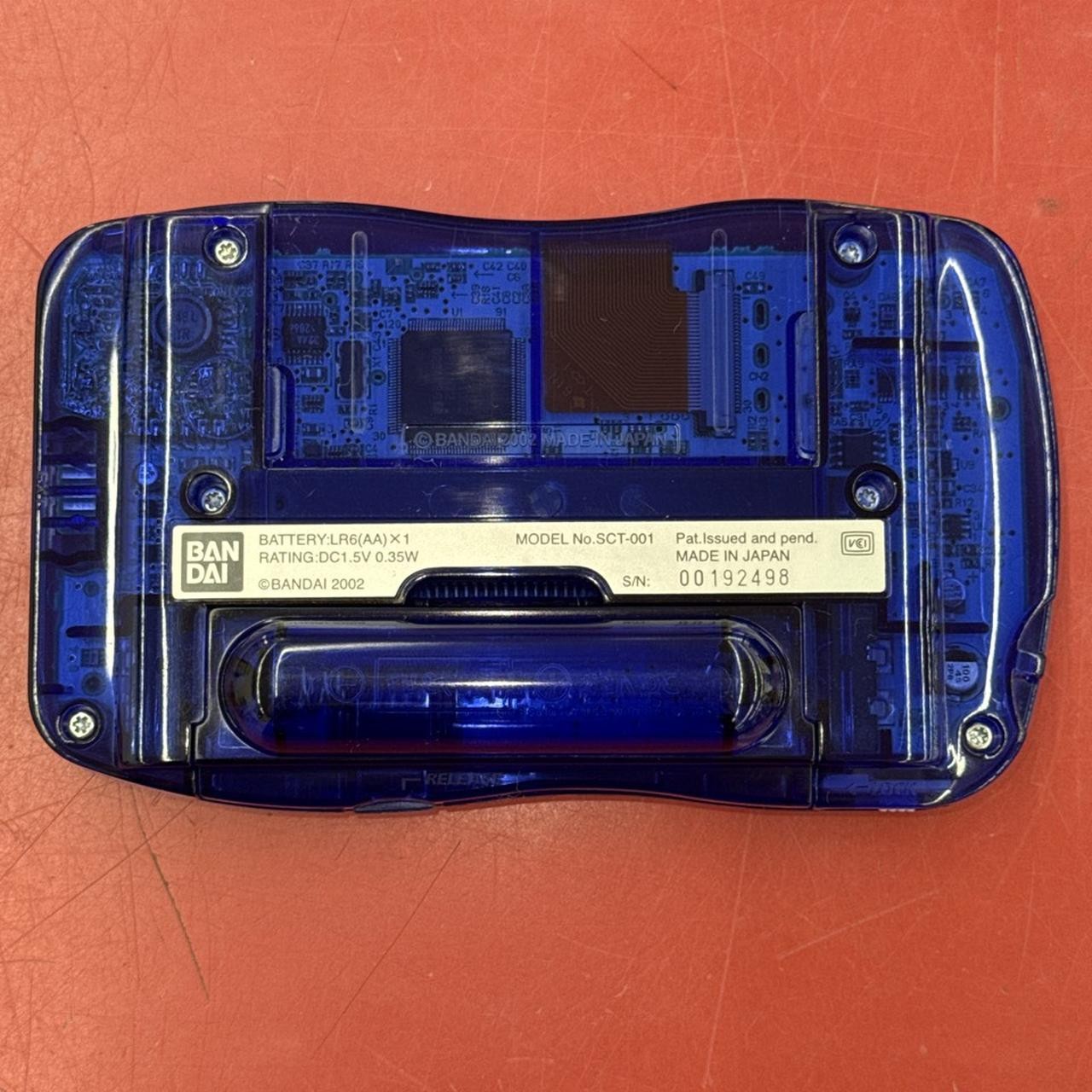 WonderSwan Crystal Model SCT 001 BANDAI