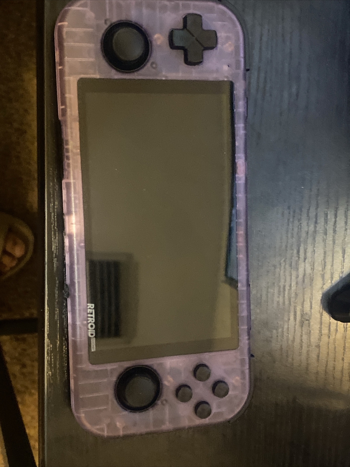 Retroid Pocket 3+ Plus 128GB Clear Purple Handheld Console