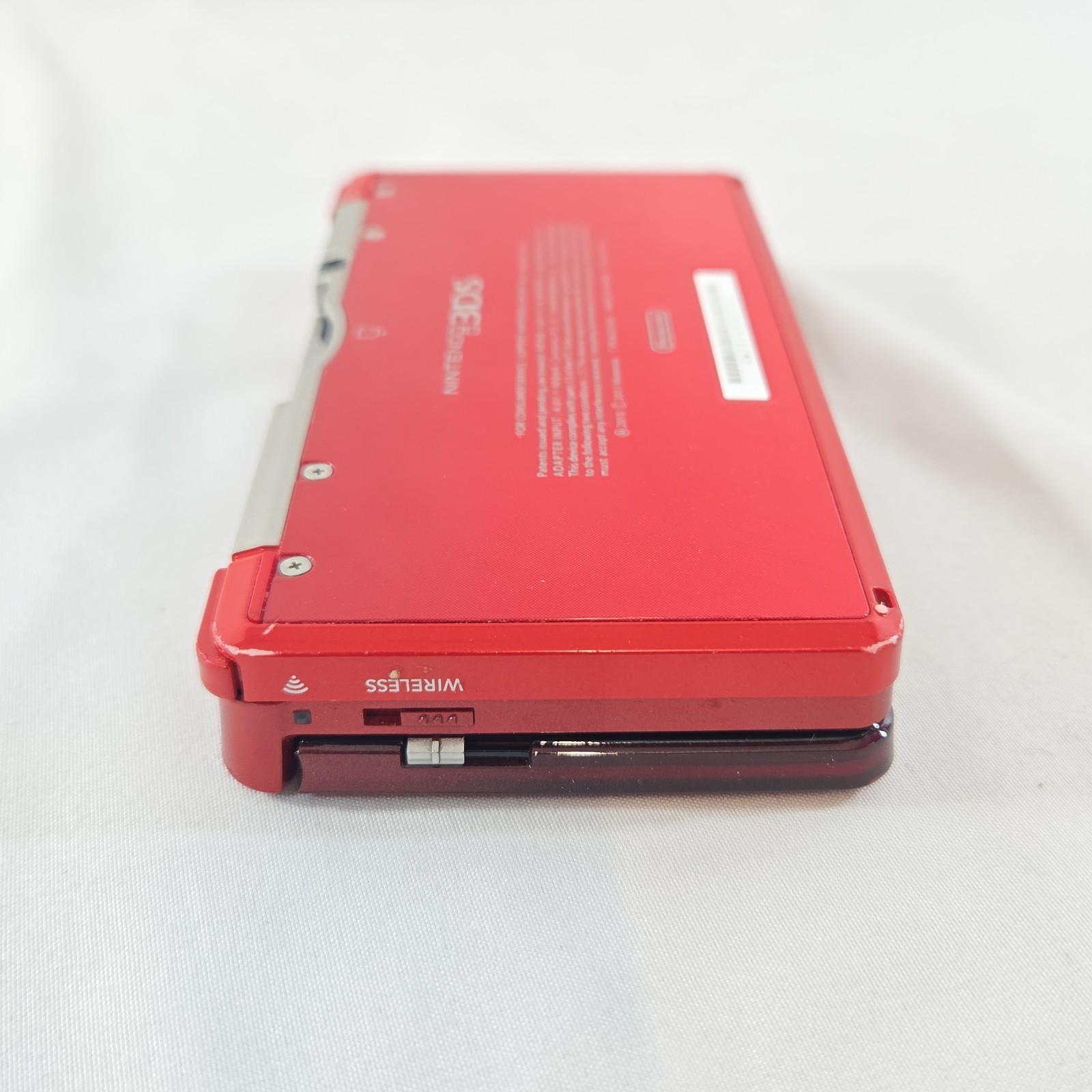Nintendo 3DS Handheld System – Flame Red With Charger + 2GB SD CARD CTR-001