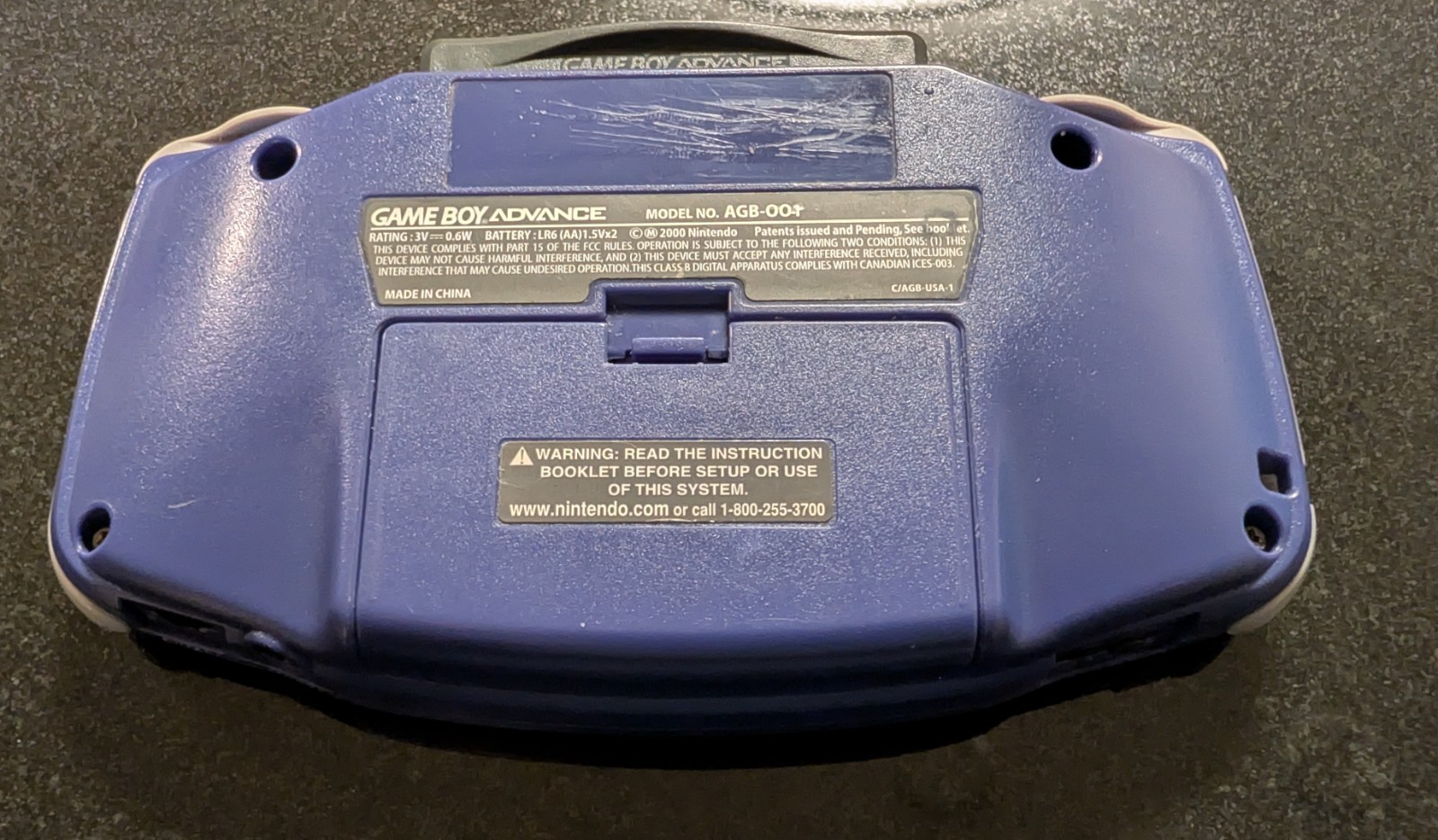 Nintendo Game Boy Advance (indigo, Tested, Good Condition) + 27 Games