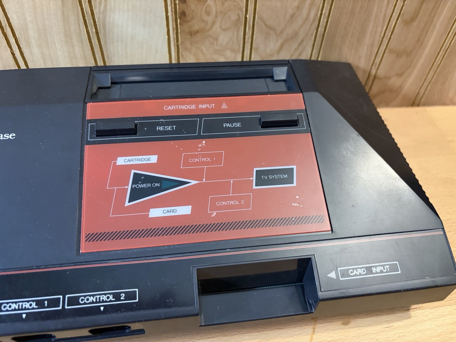 Sega Master System Power Base Video Gaming Console only *Broken Plastic* TESTED