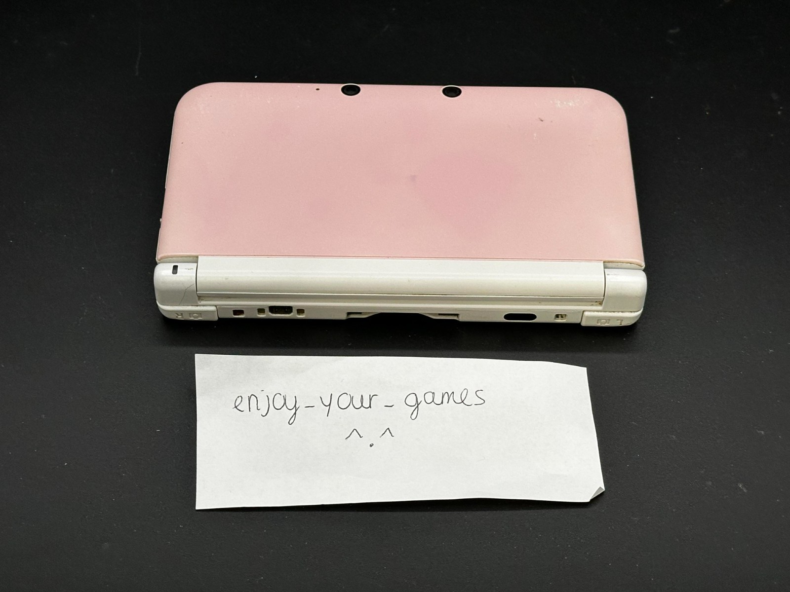 Nintendo 3DS XL LL Pink/White | English | Charger | US Seller – SHIP IN 1-DAY