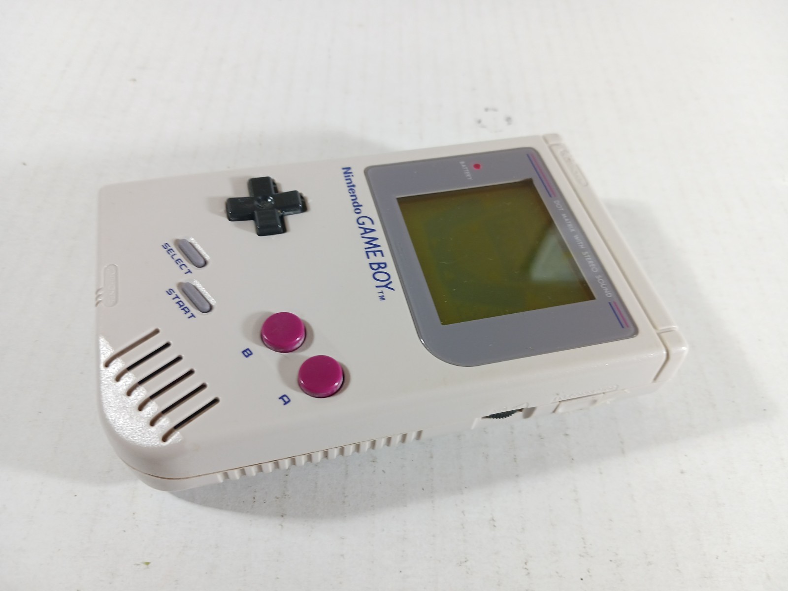 Nintendo GameBoy DMG Complete With Box Original Tested CIB Box Manual Game Boy