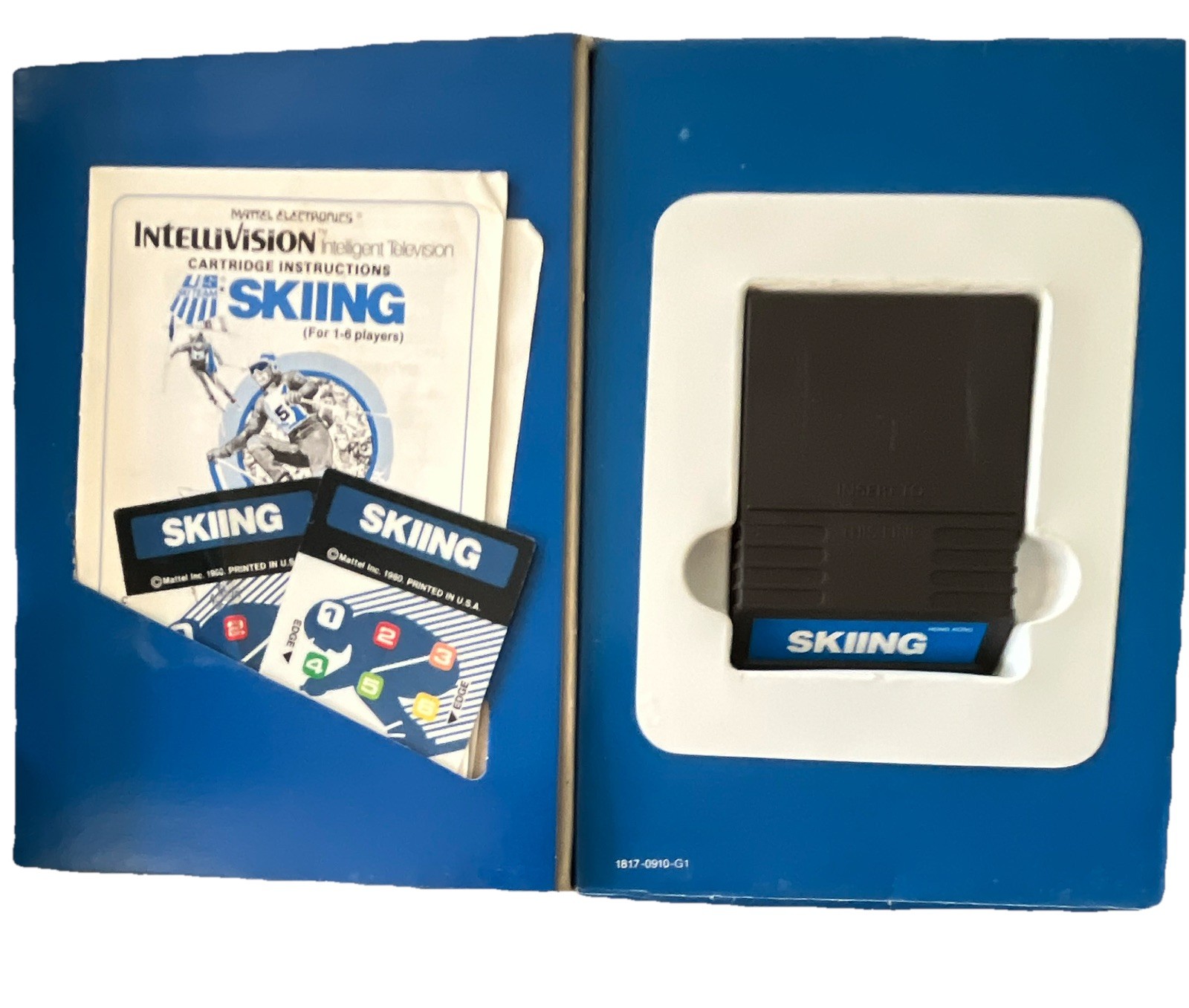 Mattel Electronics Intellivision Video Game Console with 7 Boxed Games