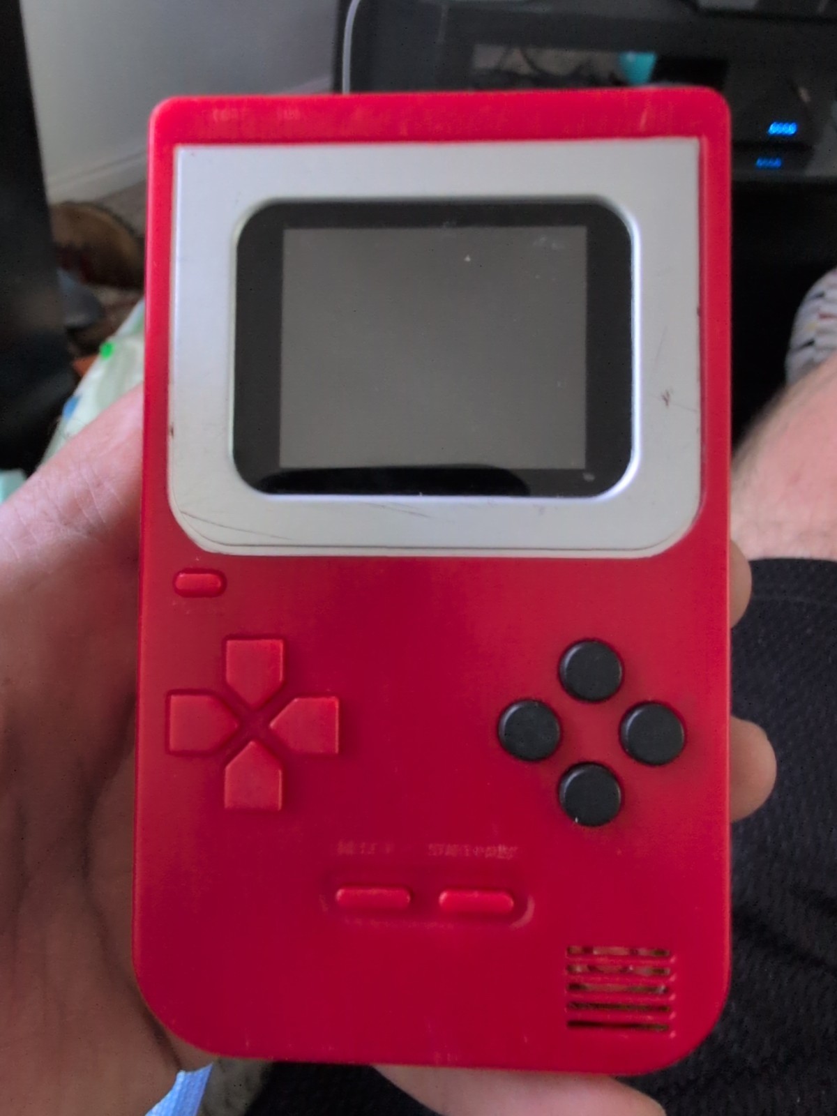 268 Games In 1 Handheld Video Game Console Game Boy Style Red Lenfresh