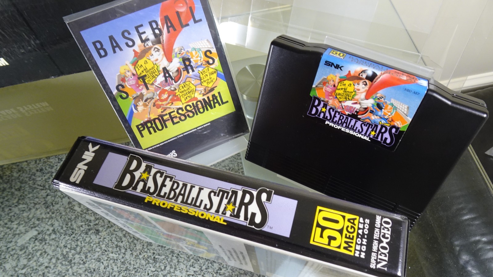SNK Neo Geo Gold AES System (LN/CIB) RARE US Version *** Bonus Items ***
