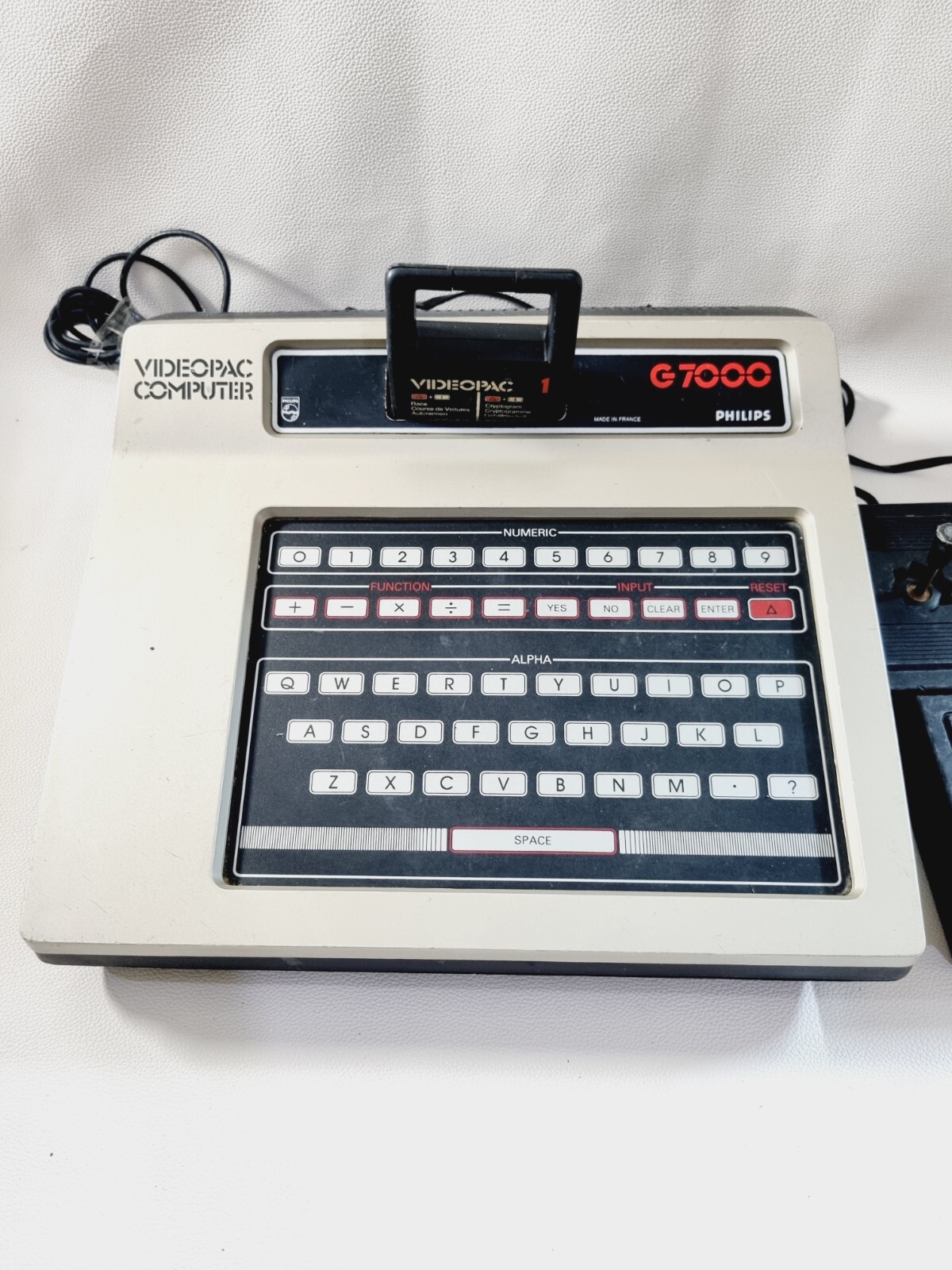 VINTAGE PHILIPS VIDEO PAC COMPUTER CONSOLE G7000