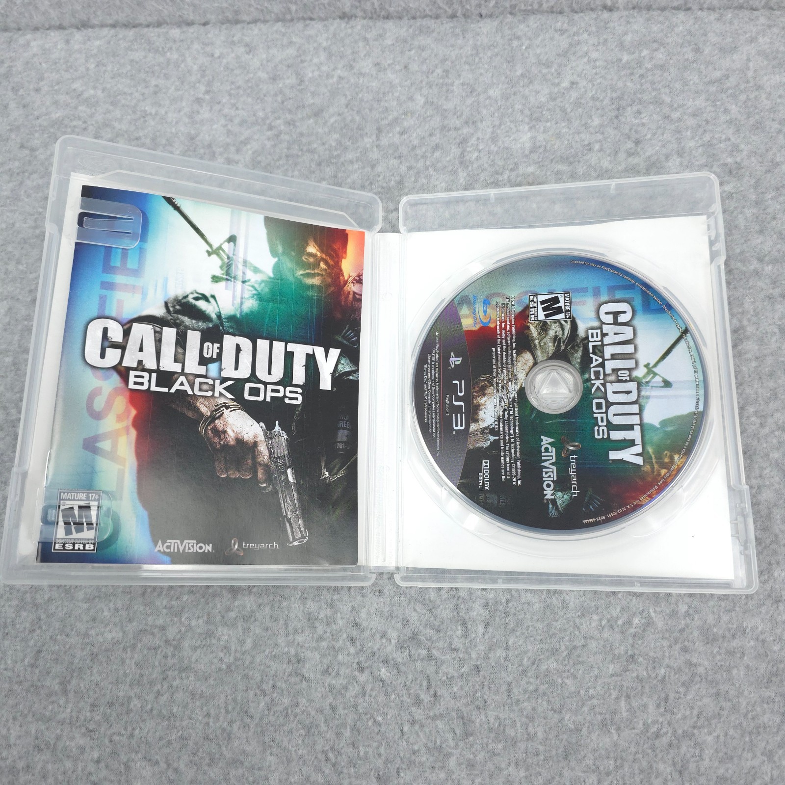 Sony PlayStation 3 Console CECHK01 Fat 80gb Tested With Controller COD Black Ops