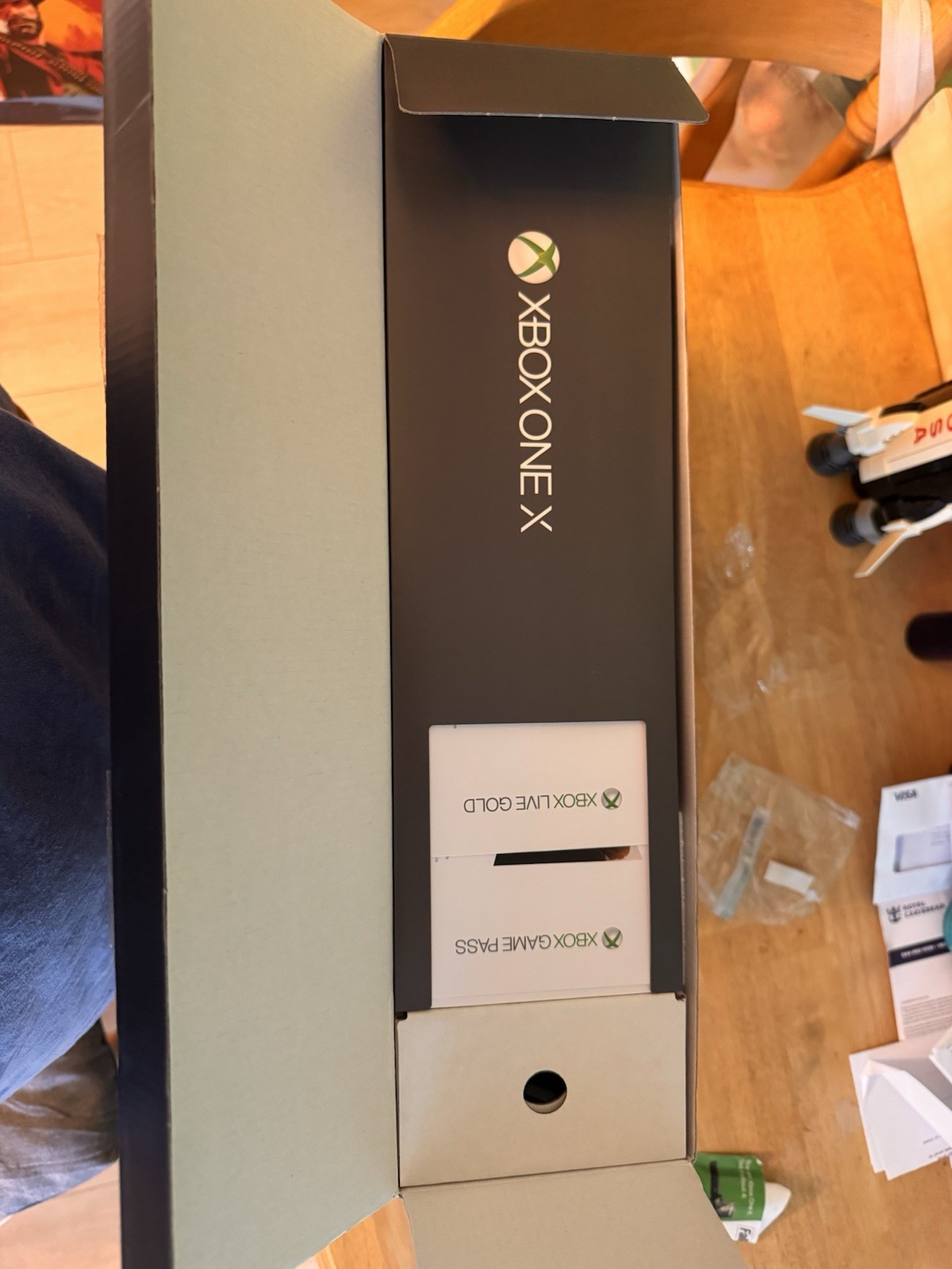 Microsoft Xbox One X 1TB Black Console In Box 9 Games