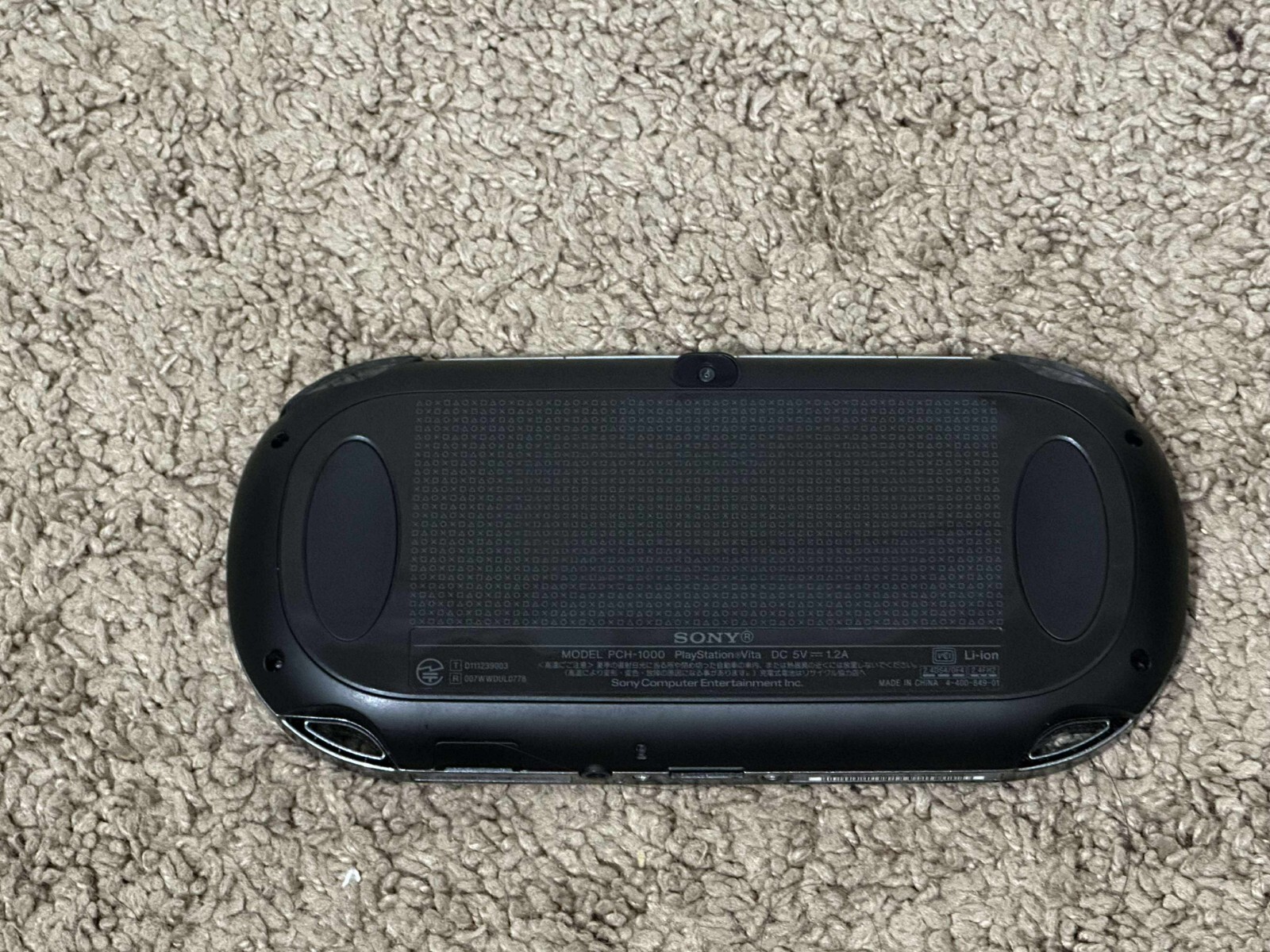 Sony PS Vita OLED PCH-1000/1100 Black Model WIFI with Charger – SHIP IN 1-DAY