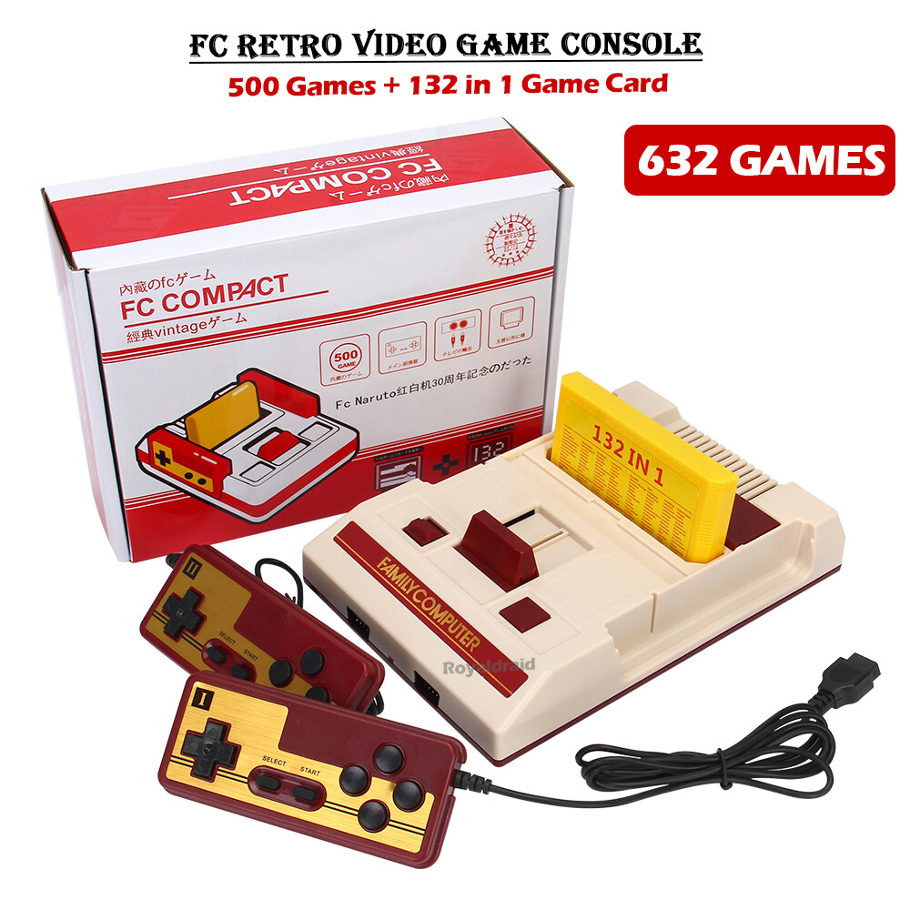 TV Game Console Support Game Cartridge For FC Retro Gaming