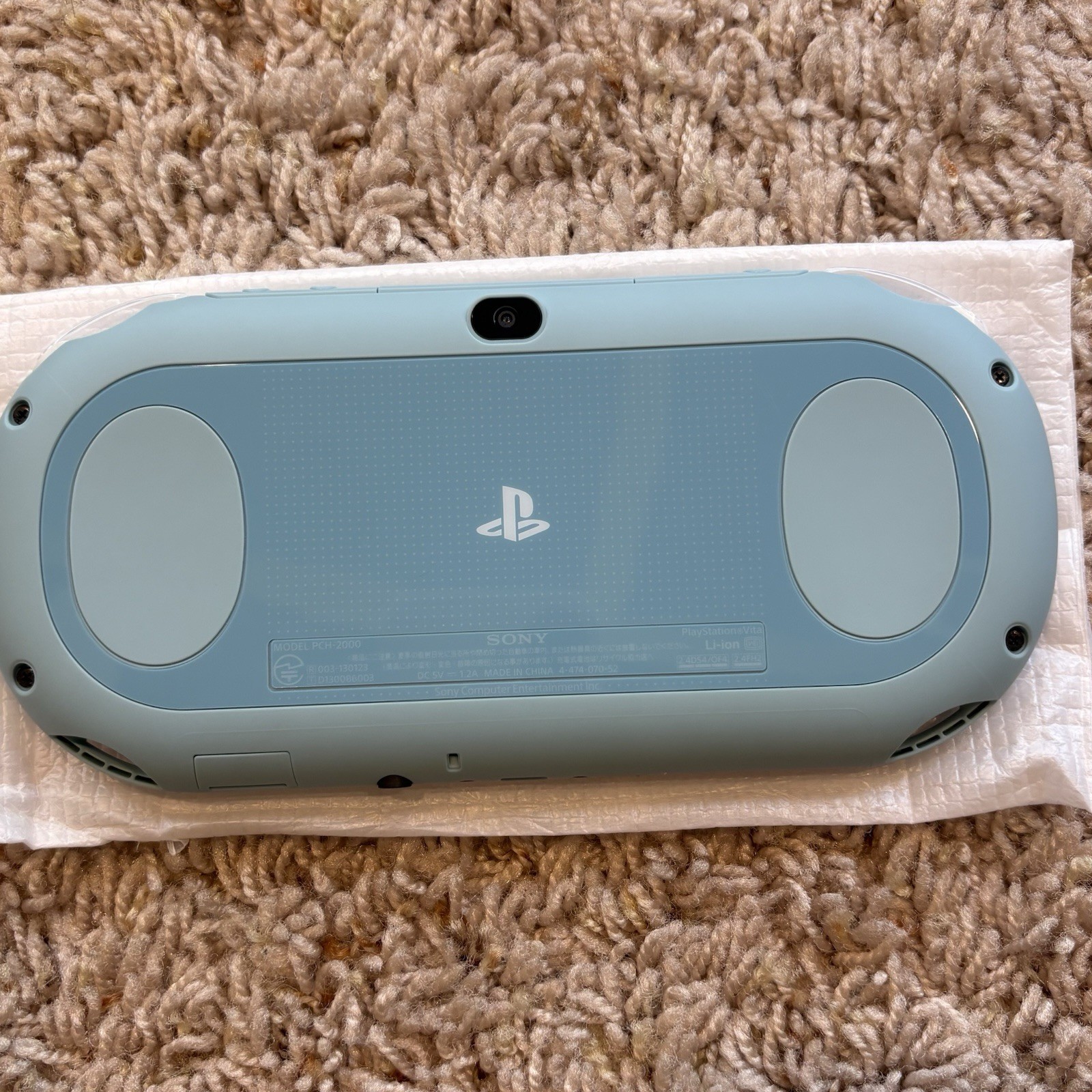 [Excellent] PS Vita PCH-2000 ZA14 Light Blue / White Sony Playstation Boxed