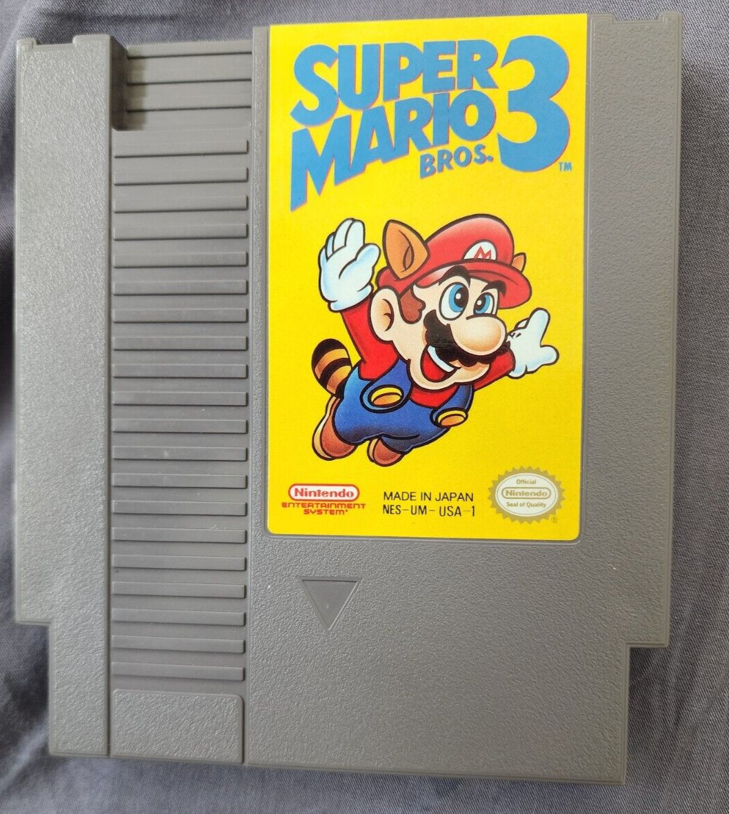 NINTENDO NES CONSOLE ORIGINAL SYSTEM GAMES SUPER MARIO 1 2 3