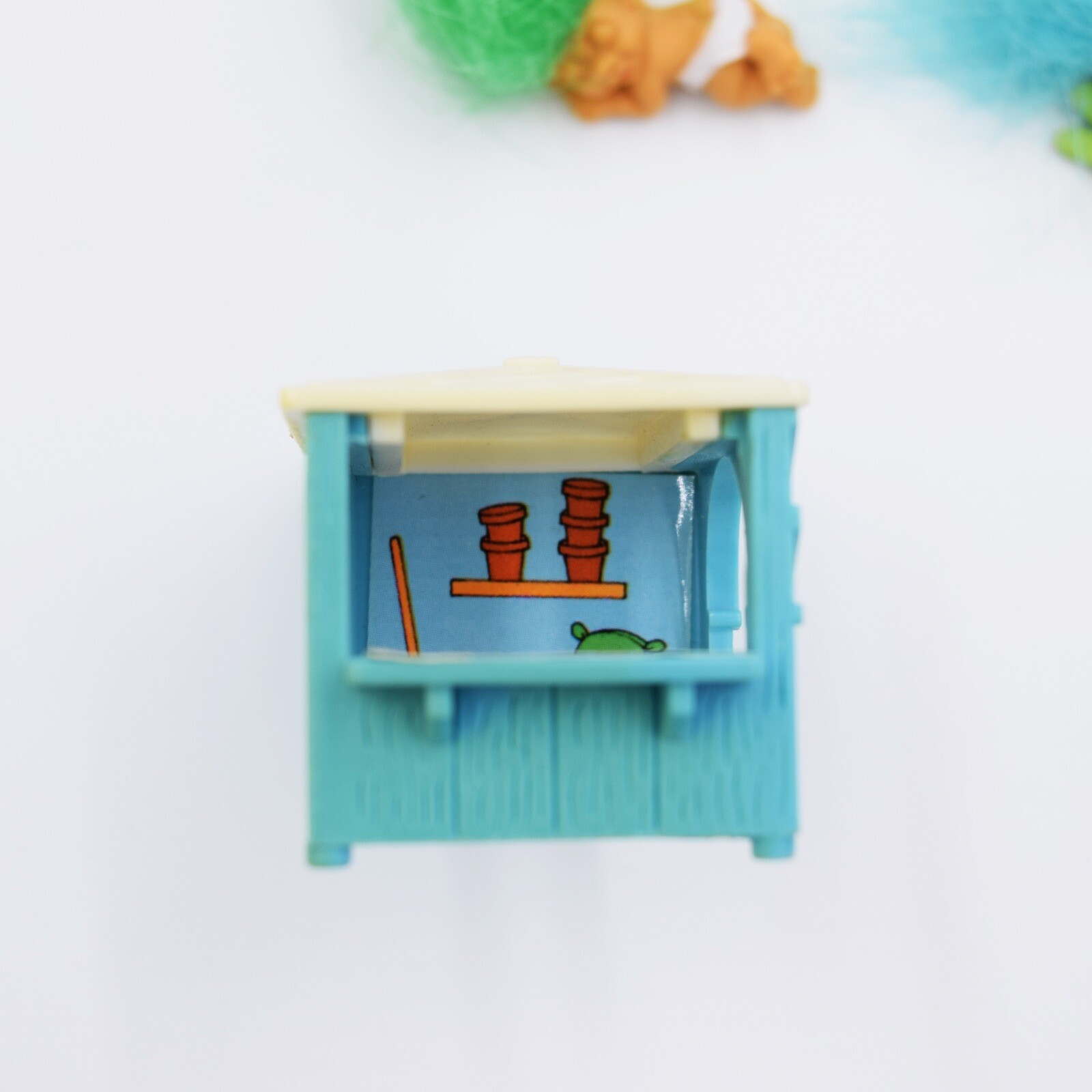 #90S Rare Galoob Tiny Trolls Town Playset Moc #DREAM HOUSE VILLA DEI SOGNI