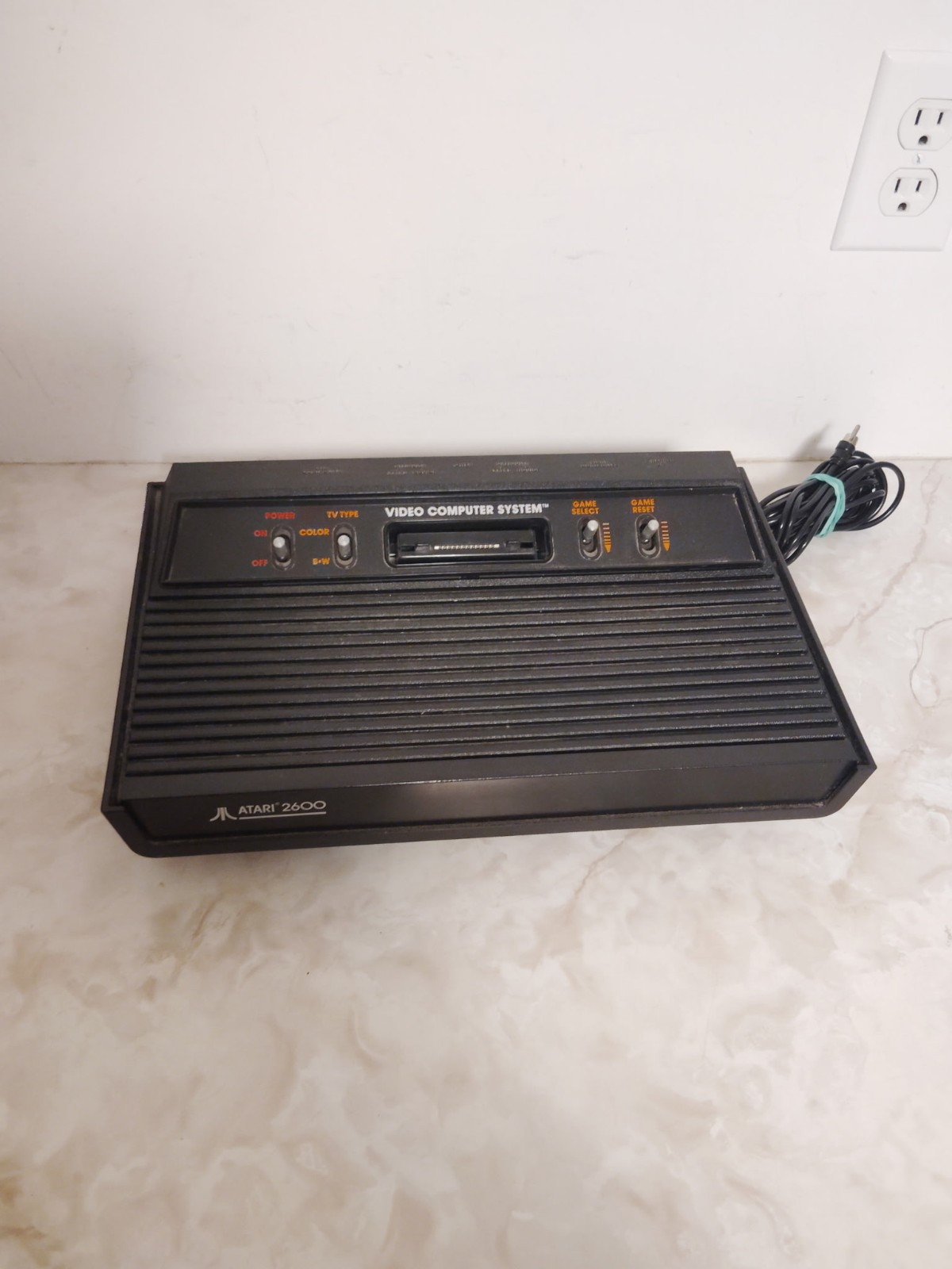 Atari 2600 Darth Vader Black Edition Console Only Untested No Power Cord