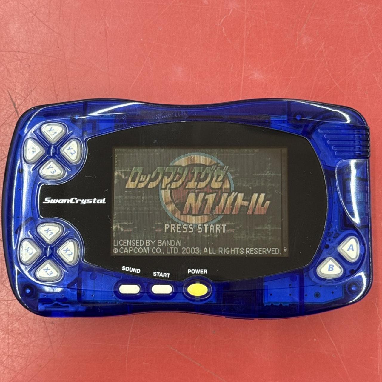 WonderSwan Crystal Model SCT 001 BANDAI