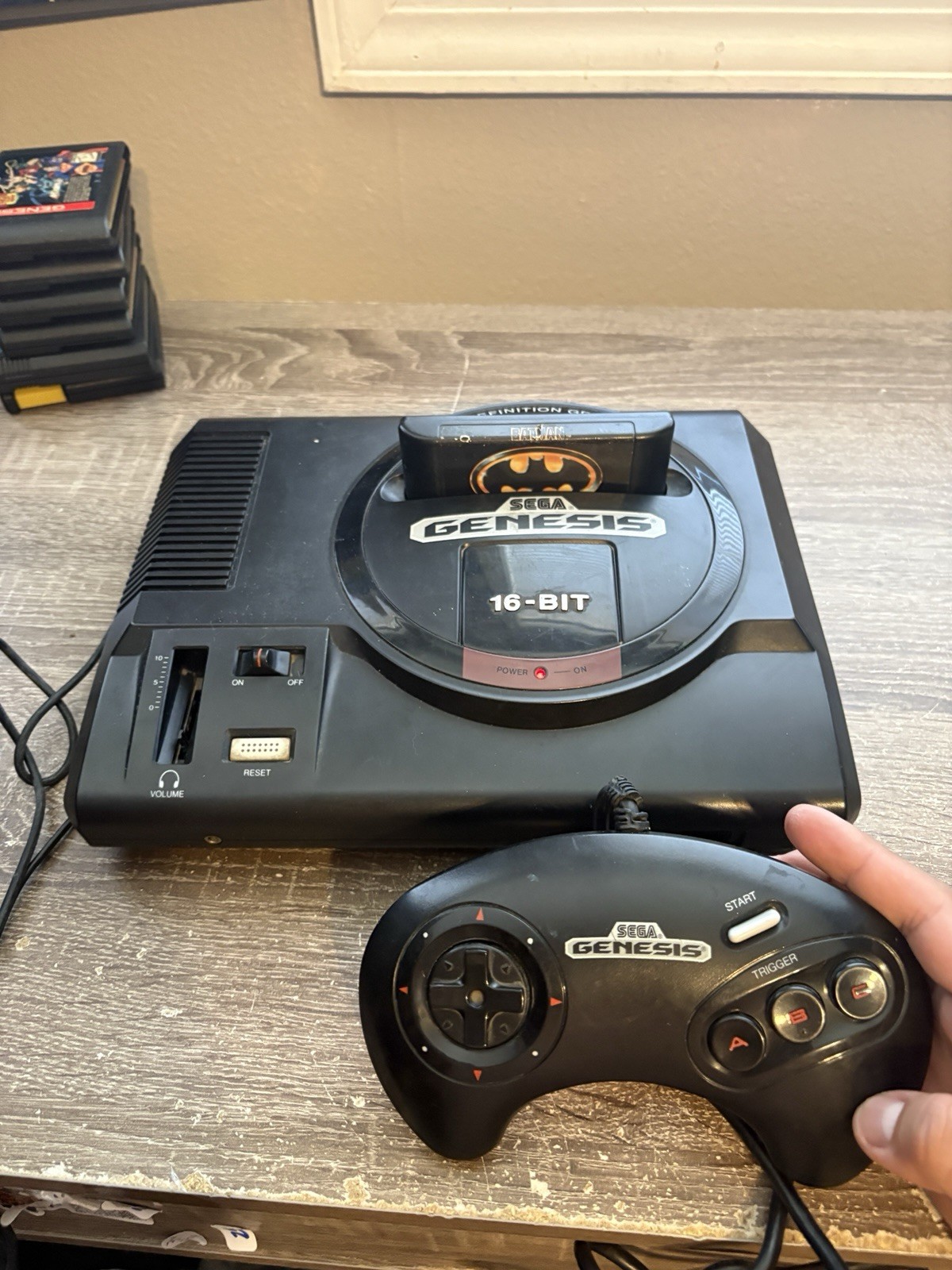 Sega Genesis Model 1 Console W/ Games – Tested Works – READ!!