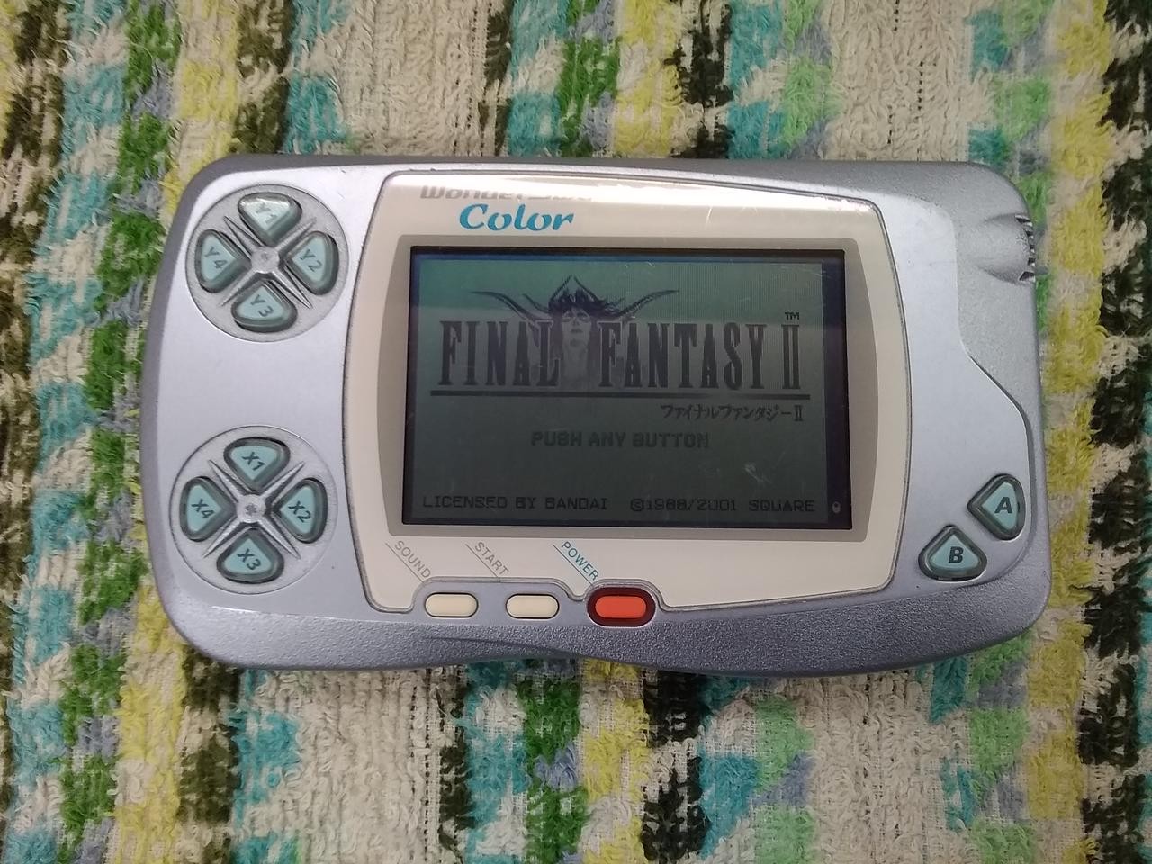 WonderSwan Color Model WSC 001 BANDAI