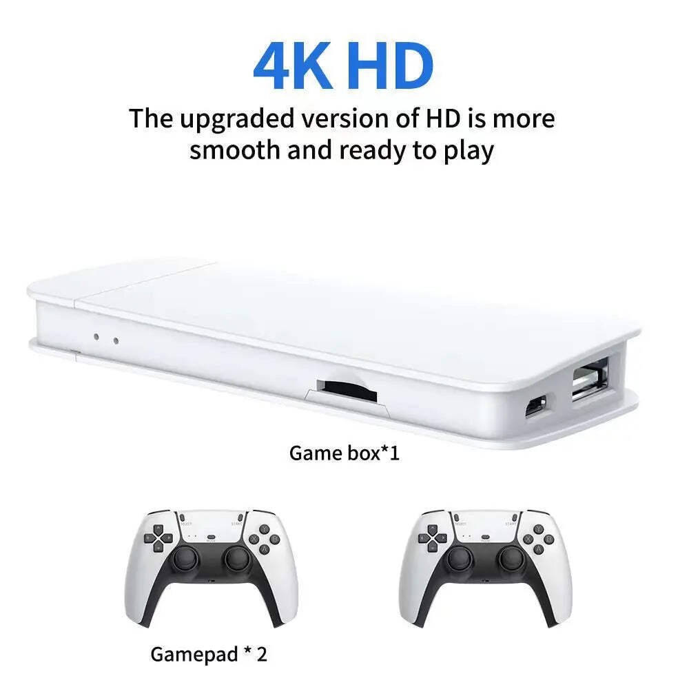 M15 4K game console home mini video game 64G retro console 128G player HD video