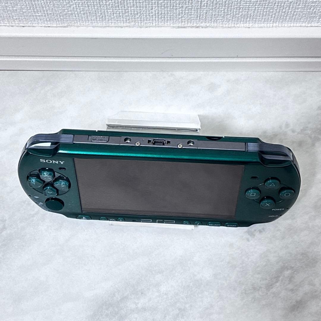 Excellent Sony PSP-3000 Console Green Rare Color Region free