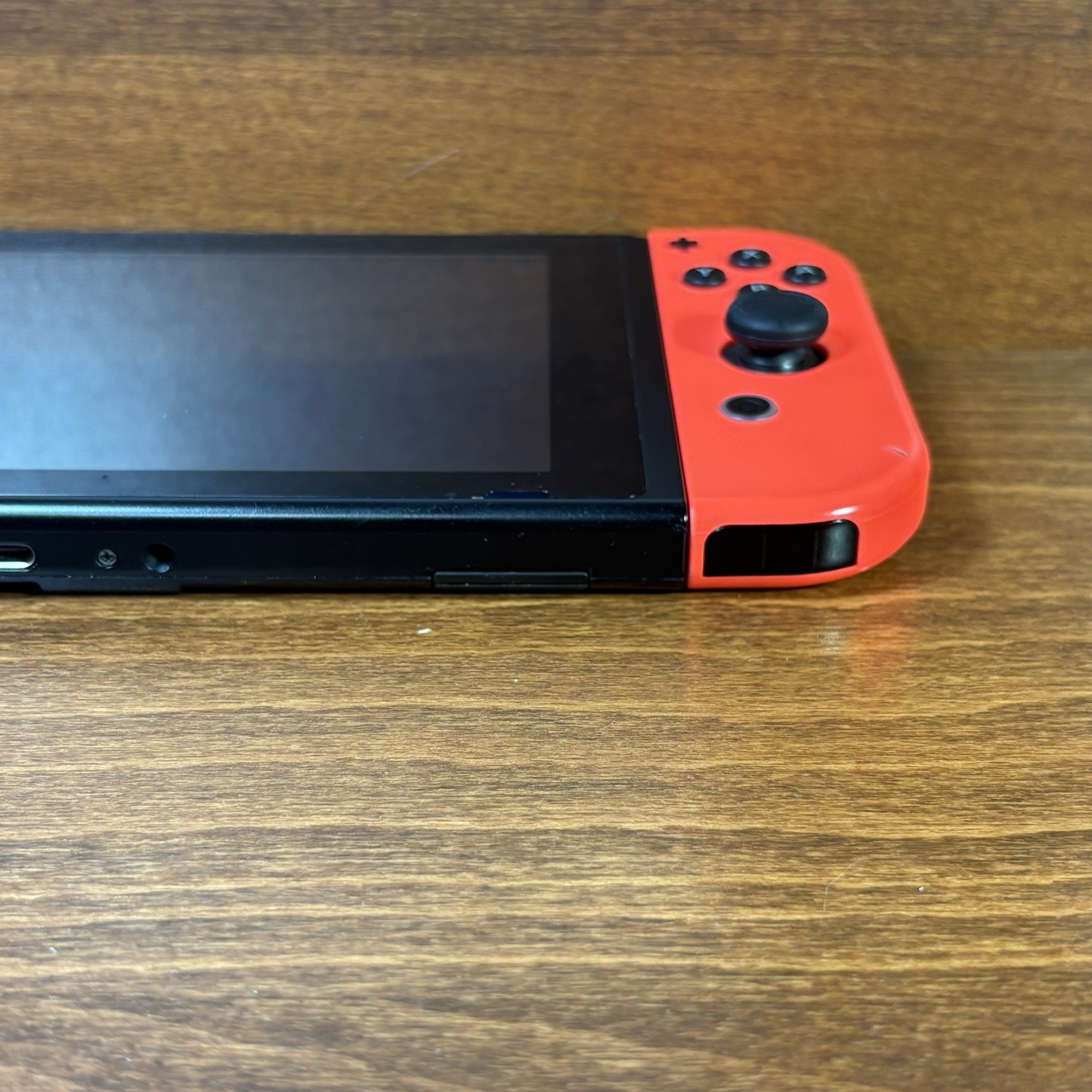Nintendo Switch with Neon Blue & Neon Red Joy-Con | Works Perfectly | Case Inclu