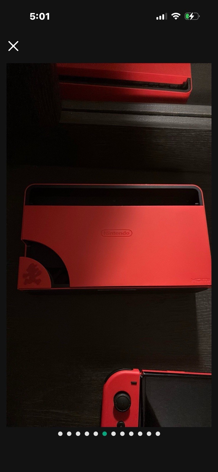 Nintendo Switch (OLED Model) HEG-001 Mario Red Edition 64GB Console