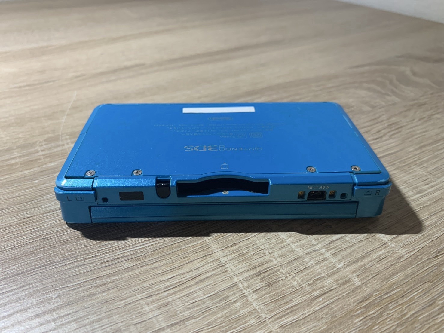 0772 Nintendo 3DS Light Blue For Parts
