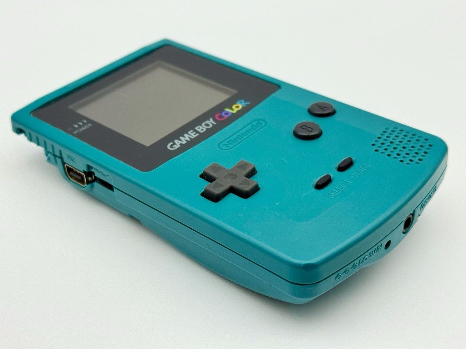 Nintendo Gameboy Color GBC Teal Blue CGB-001 Handheld System W/ Tetris – See Pic