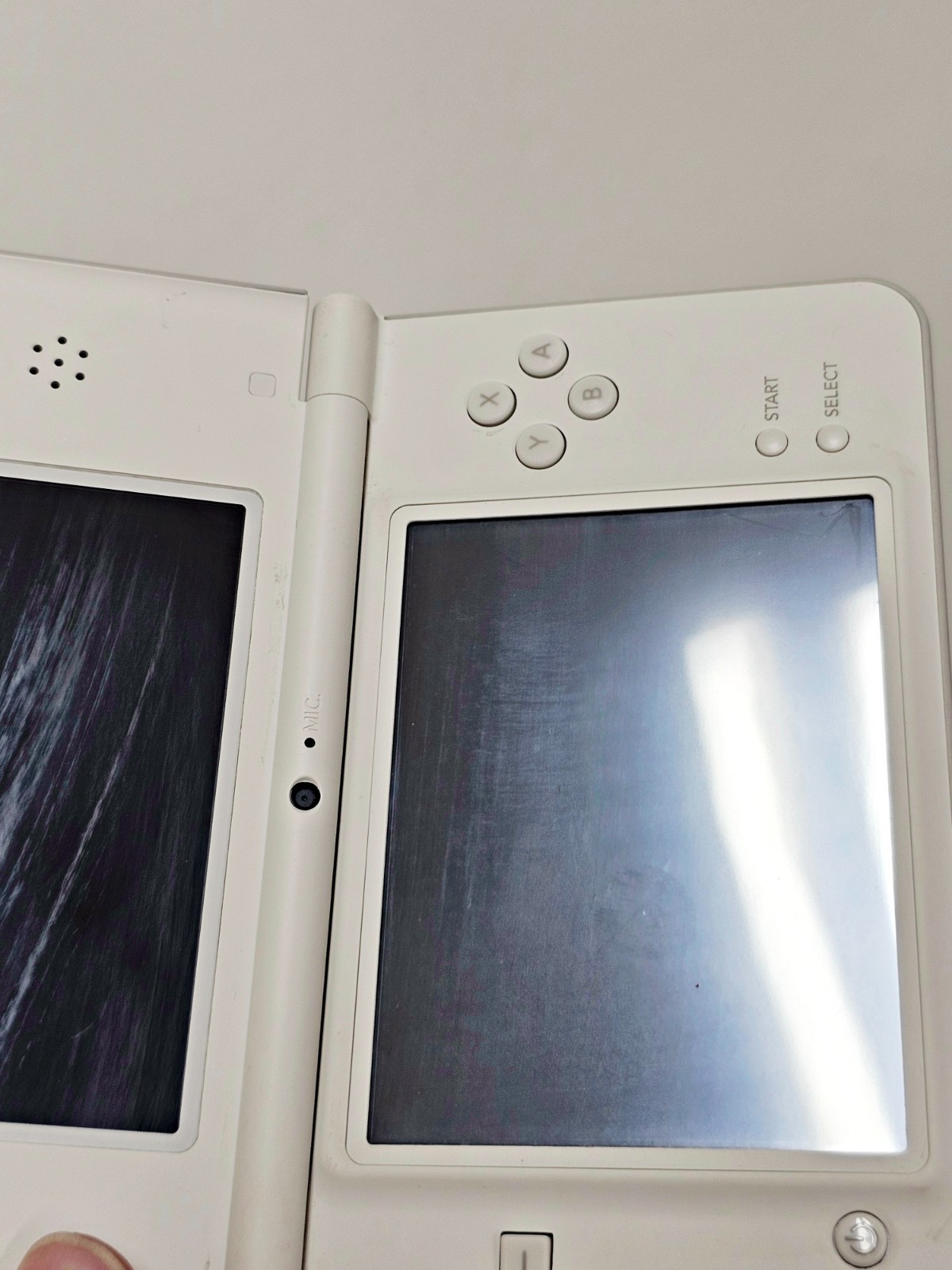 Nintendo DSi LL Console White 199 Japan JUNK