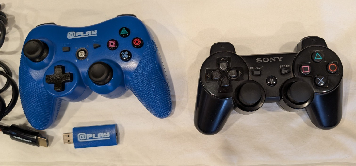 PS3 CECH-3001A 160GB Console 2 Controllers 15 Games TESTED